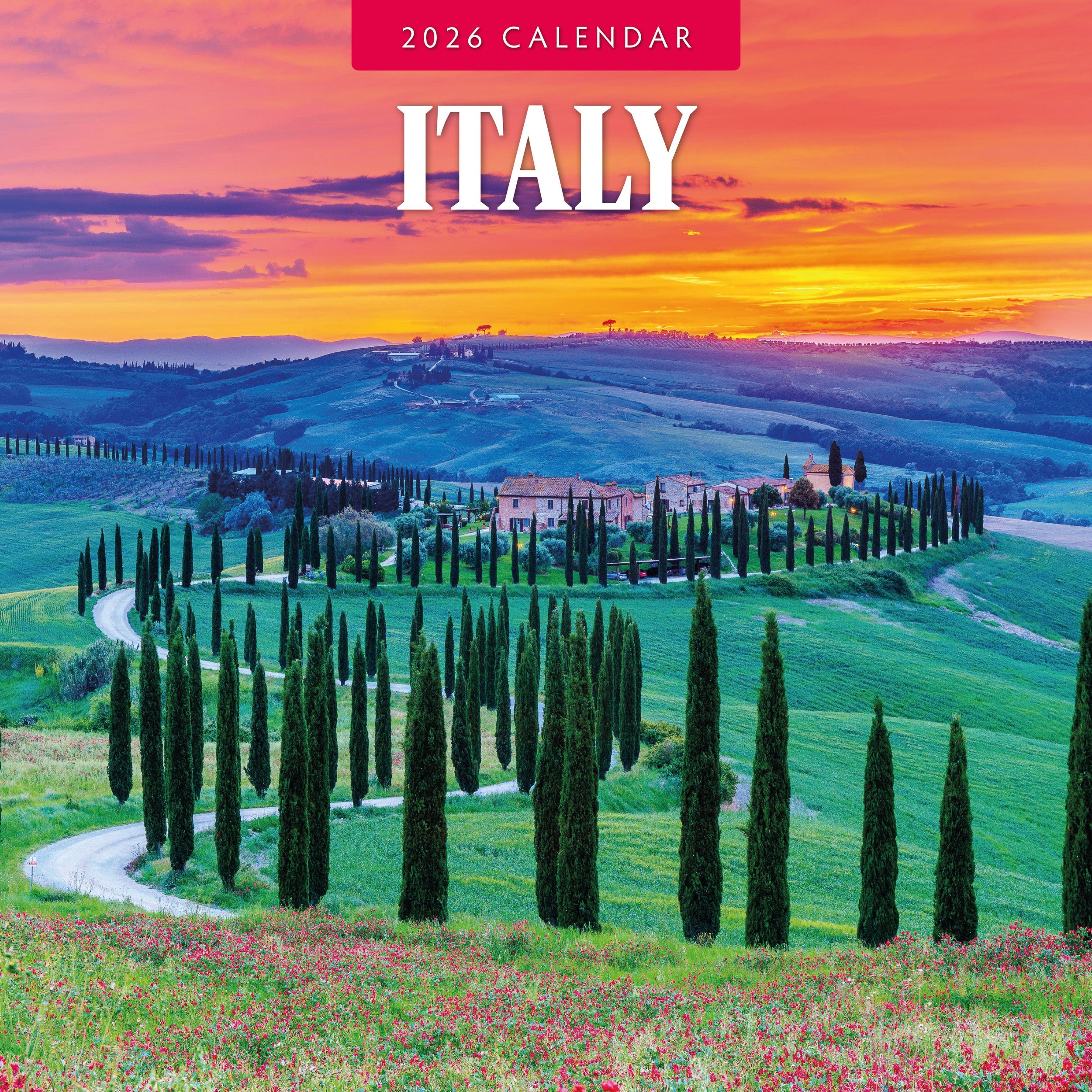 2026 Italy - Square Wall Calendar