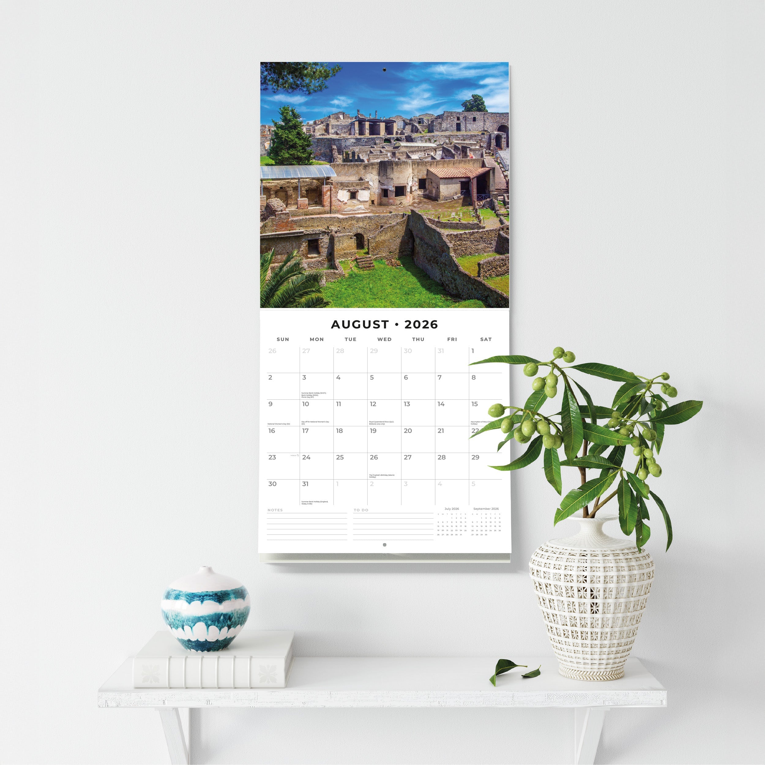 2026 Italy - Square Wall Calendar