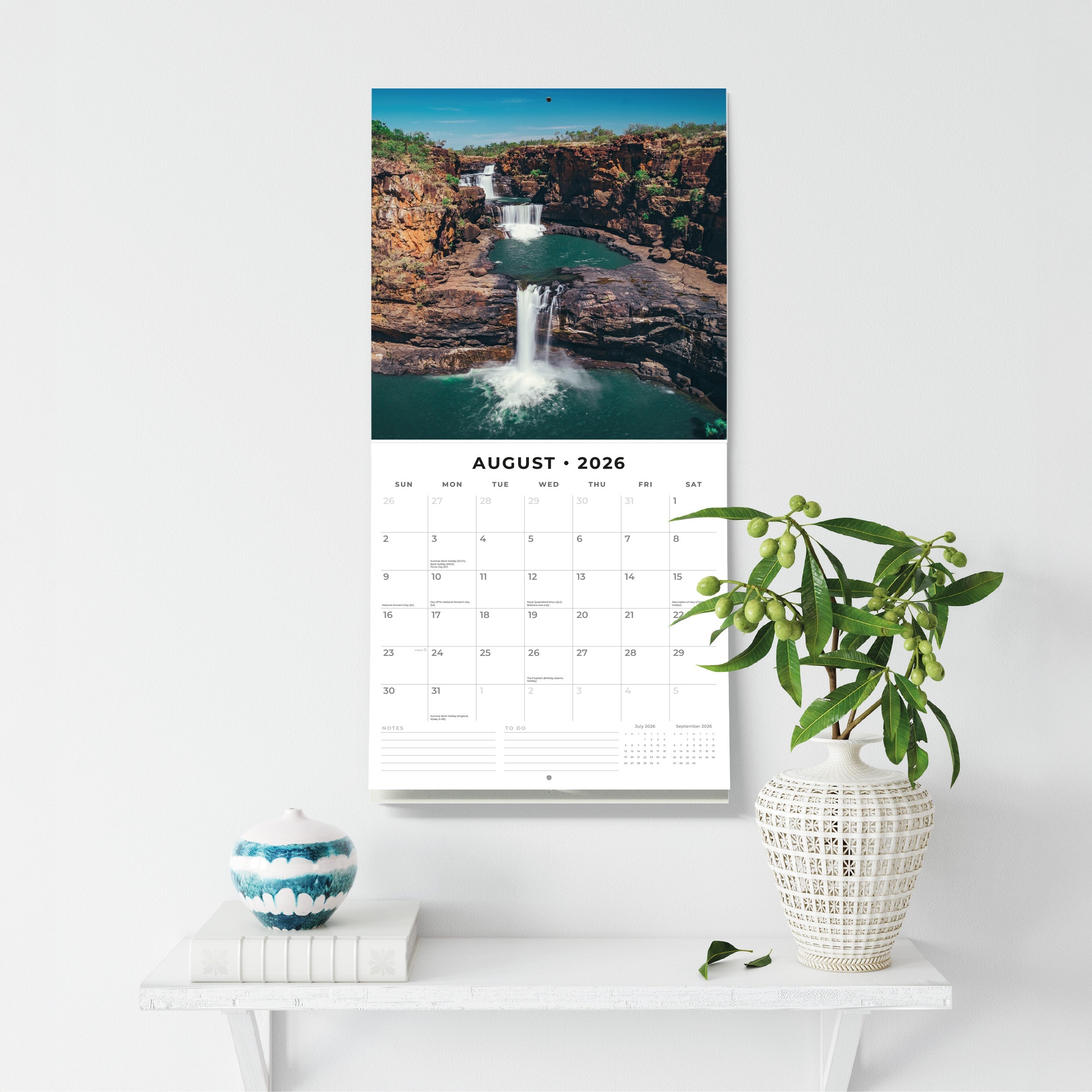 2026 Landmarks of Australia - Square Wall Calendar