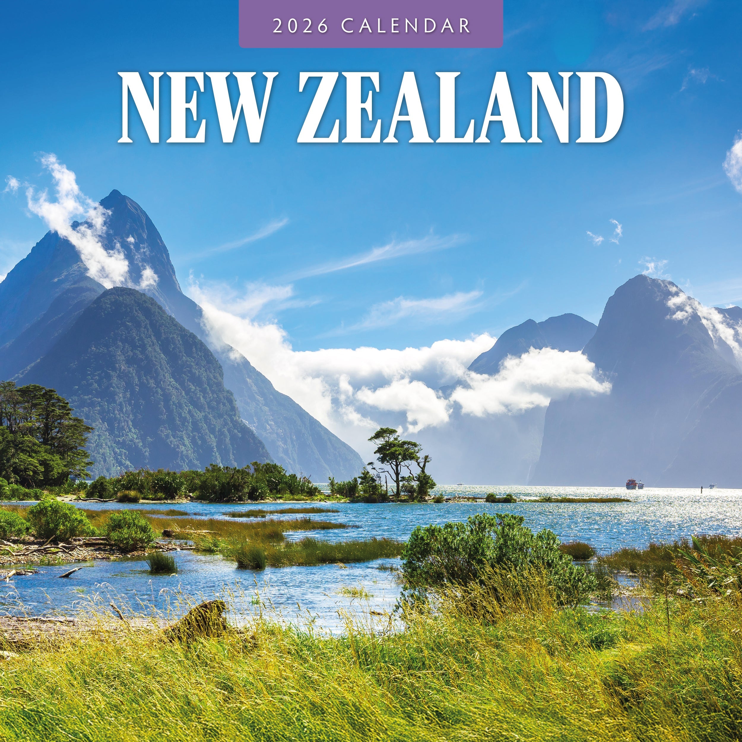 2026 New Zealand - Square Wall Calendar