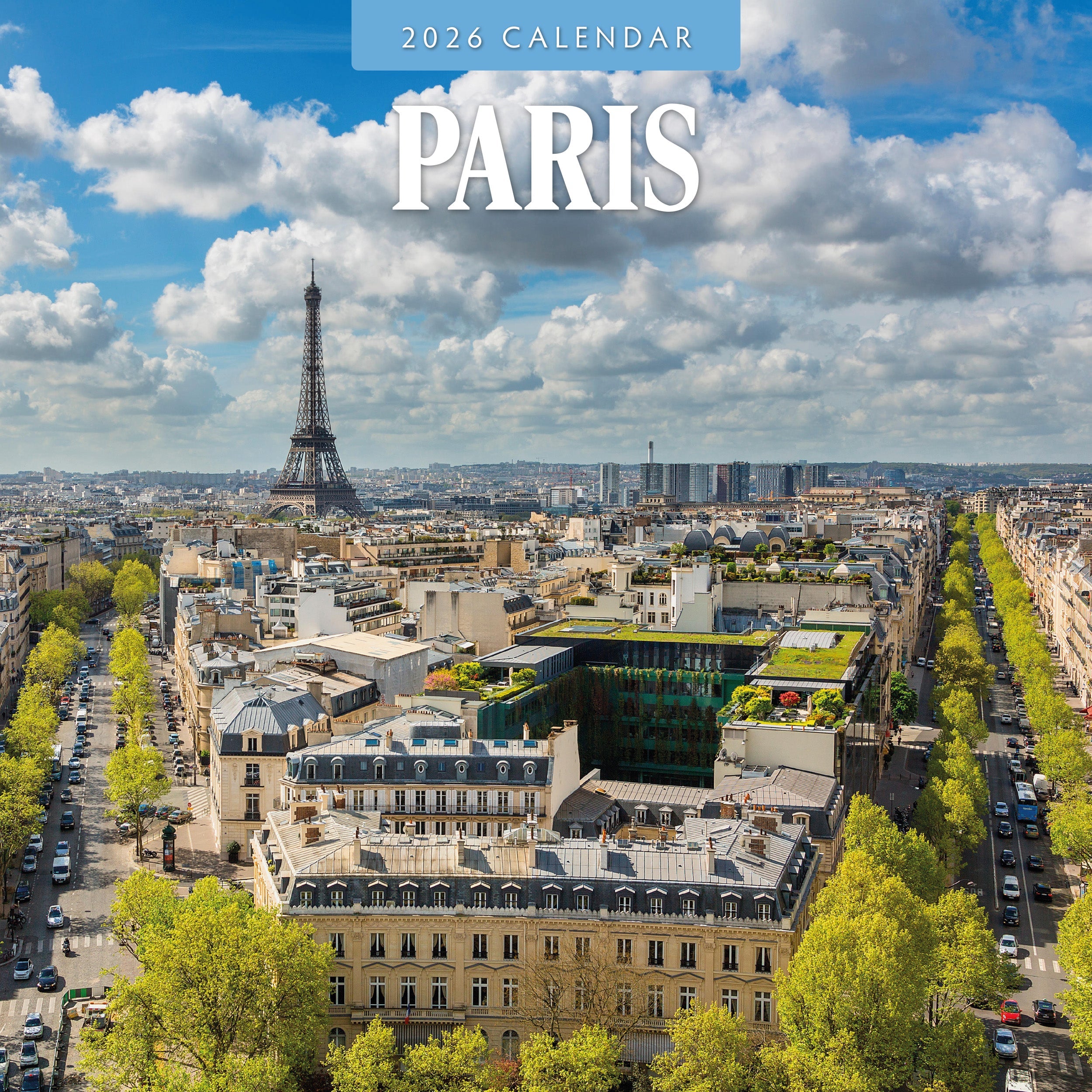 2026 Paris - Square Wall Calendar