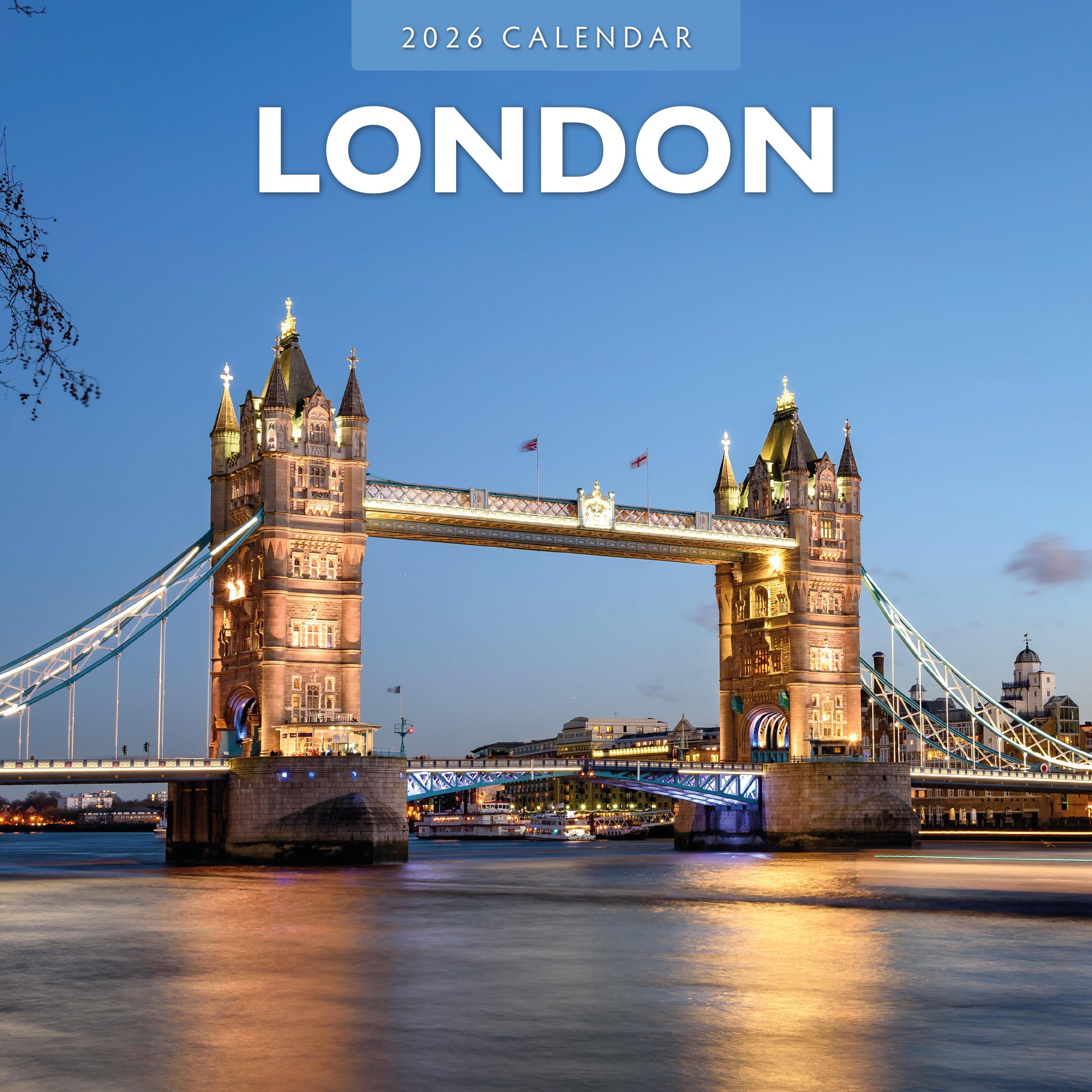 2026 London - Square Wall Calendar