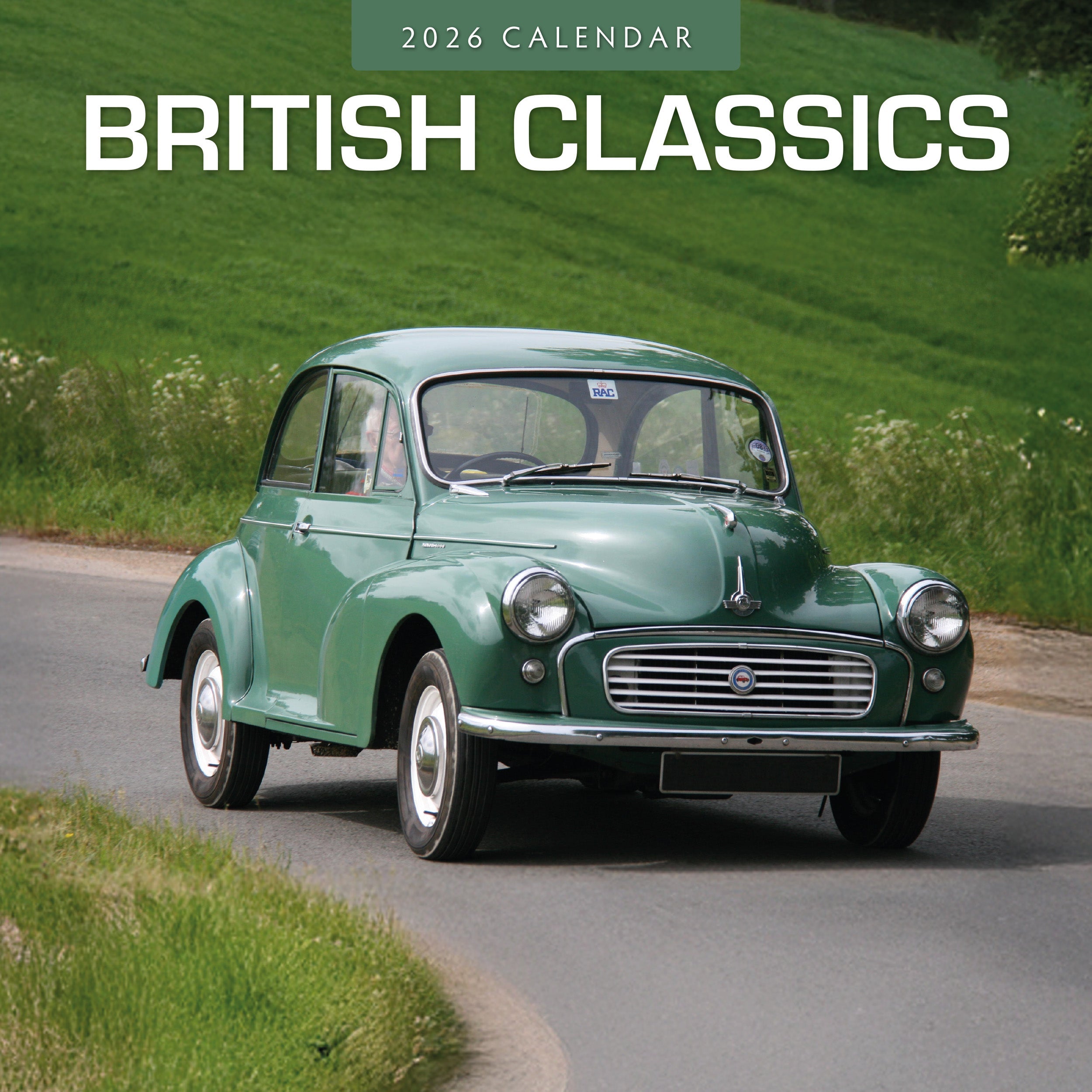 2026 British Classics - Square Wall Calendar