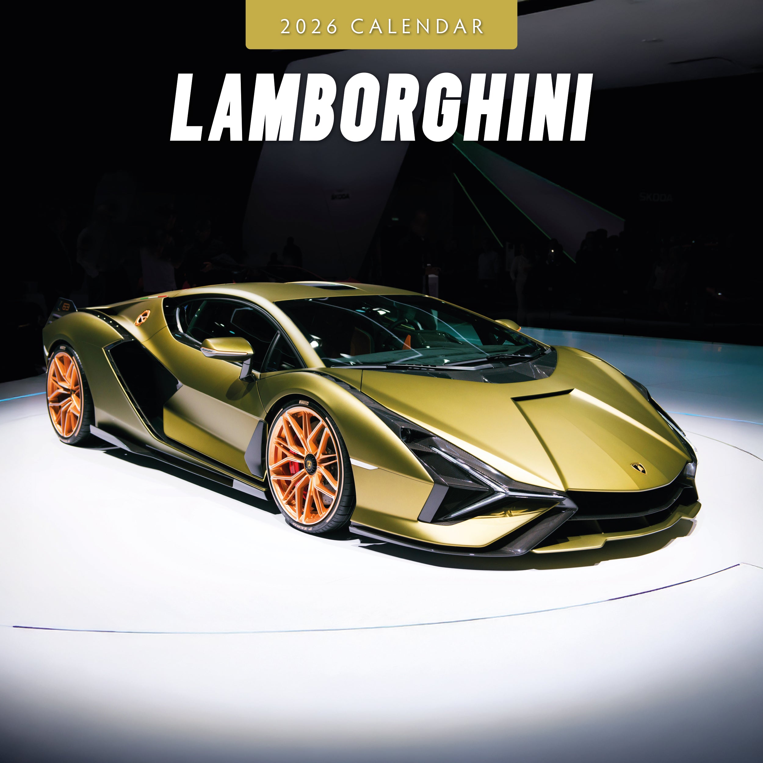 2026 Lamborghini - Square Wall Calendar