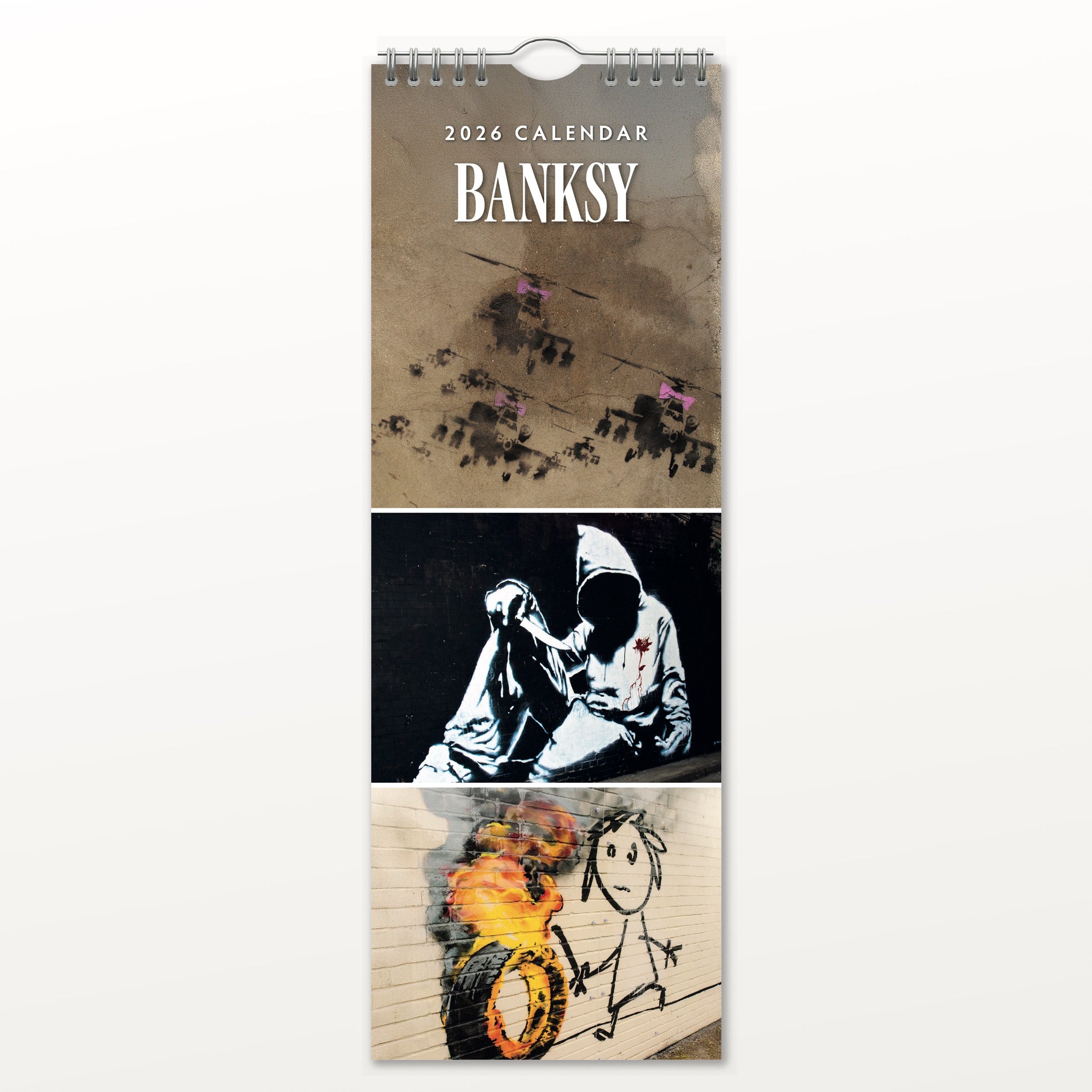 2026 Banksy - Slim Wall Calendar
