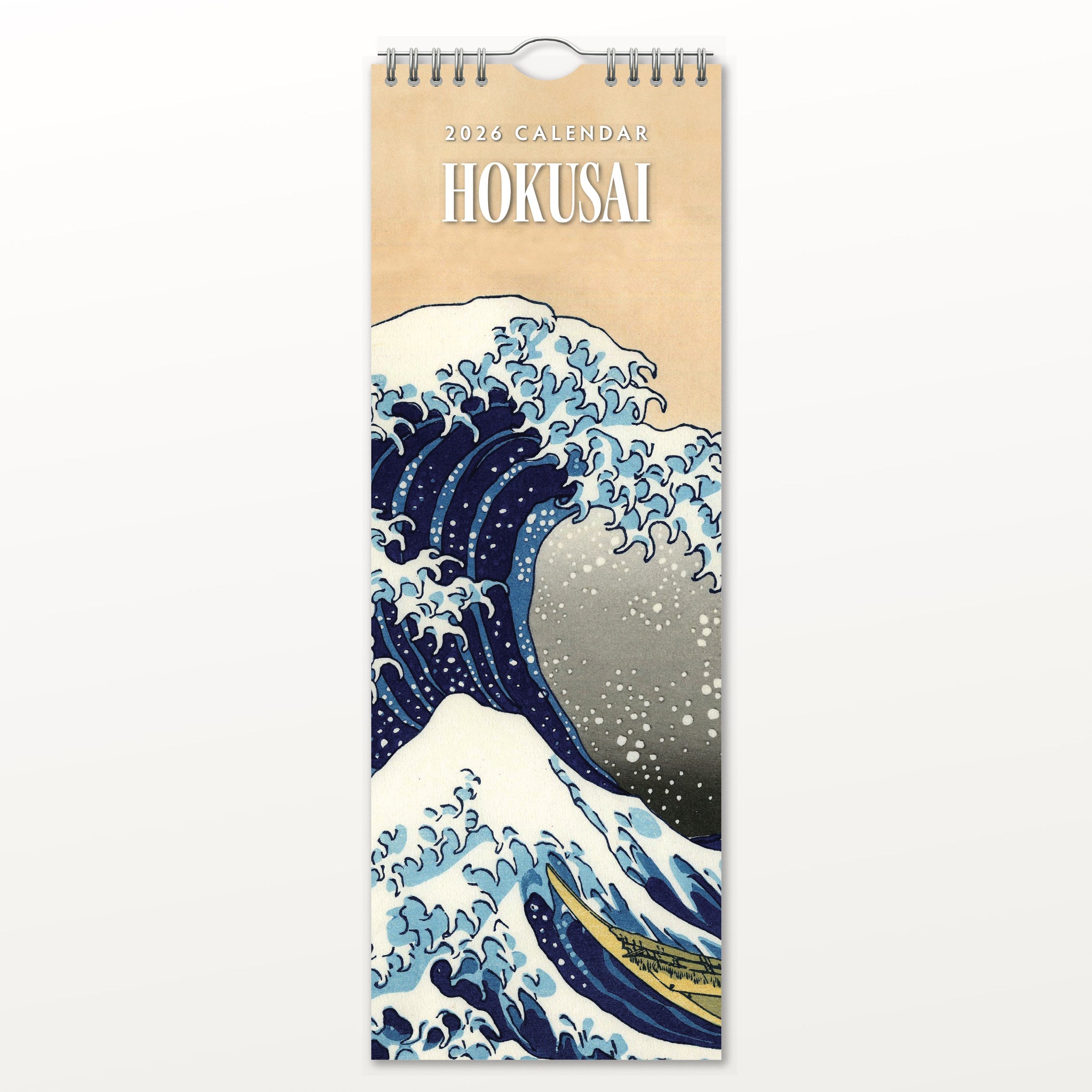 2026 Hokusai - Slim Wall Calendar