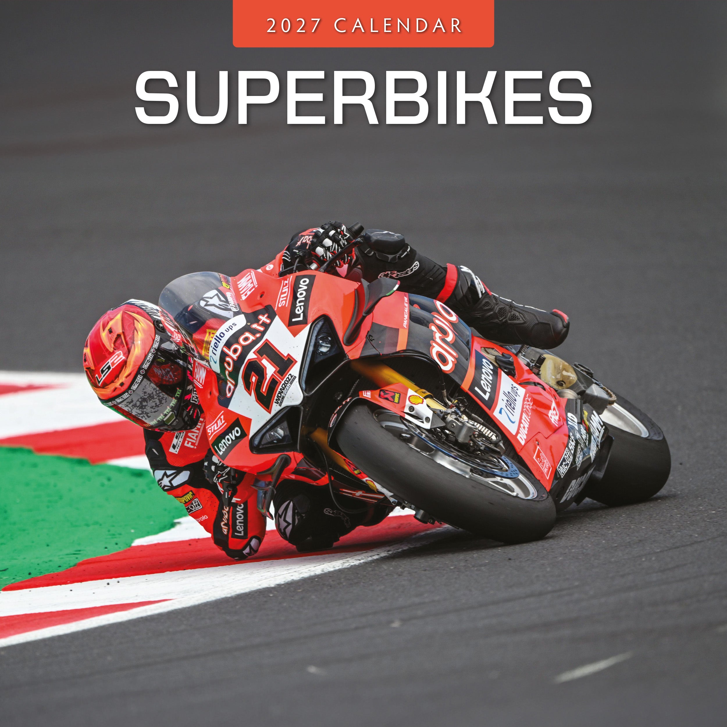 2027 Superbikes - Square Wall Calendar