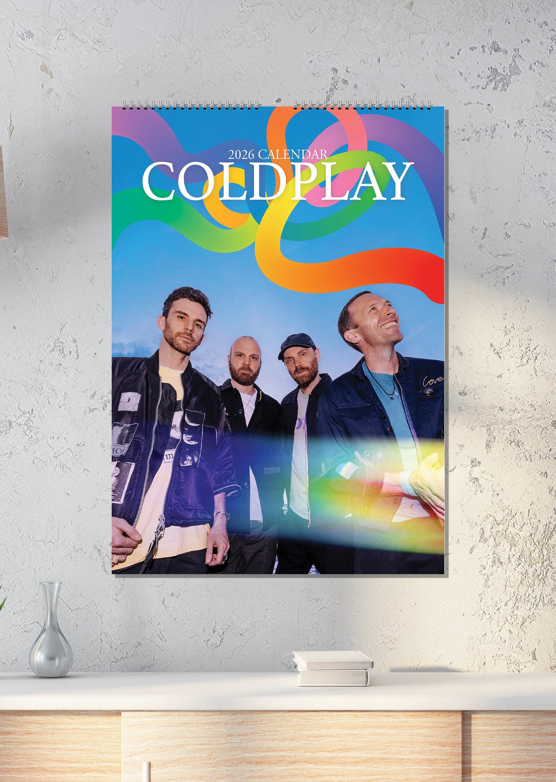 2026 Coldplay - A3 Wall Calendar