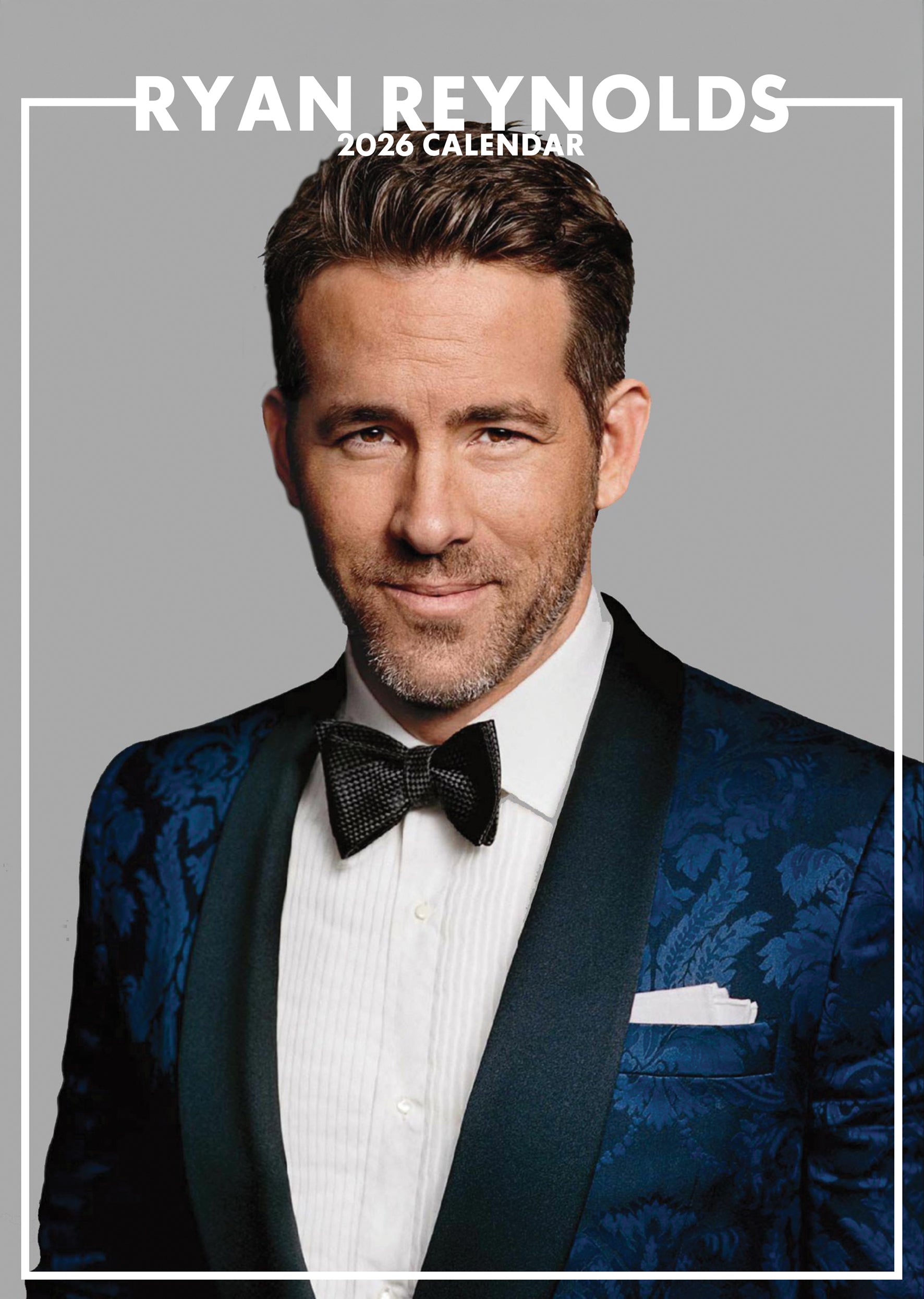 2026 Ryan Reynolds - A3 Wall Calendar