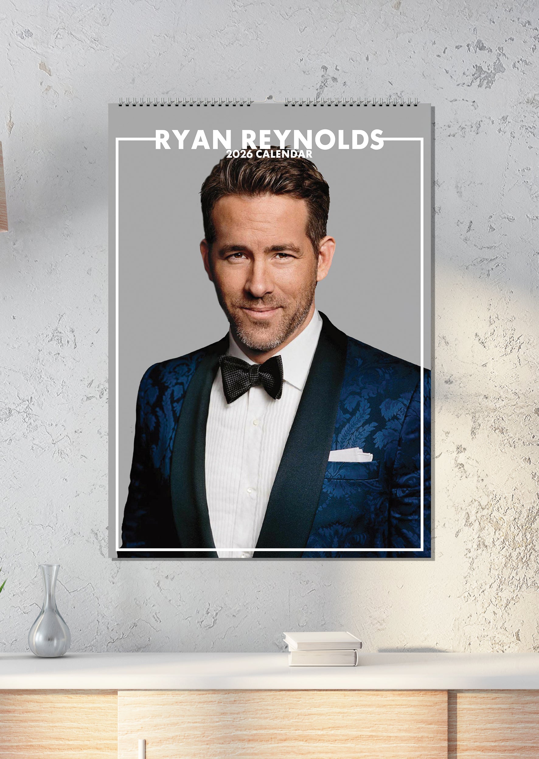 2026 Ryan Reynolds - A3 Wall Calendar