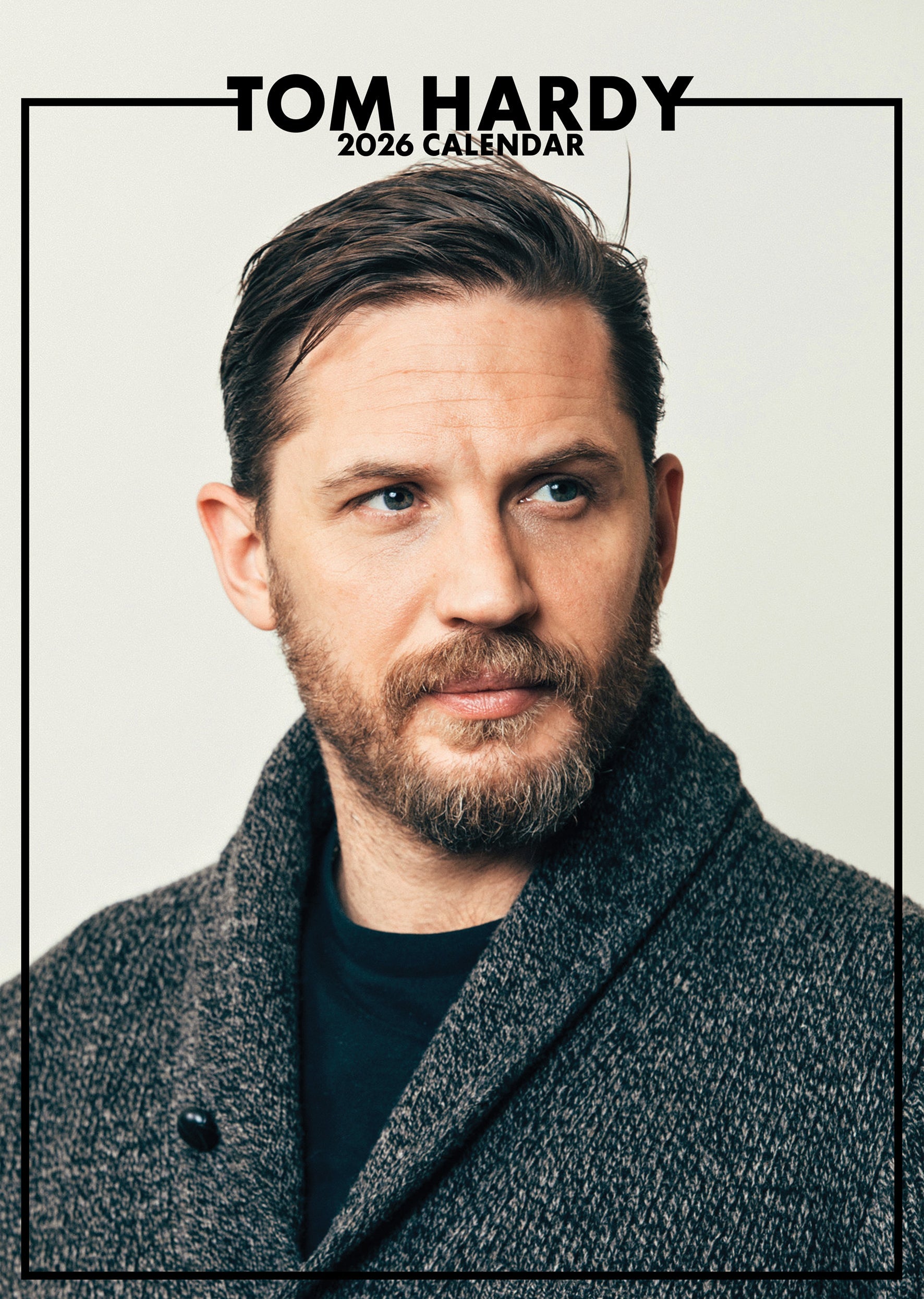 2026 Tom Hardy - A3 Wall Calendar