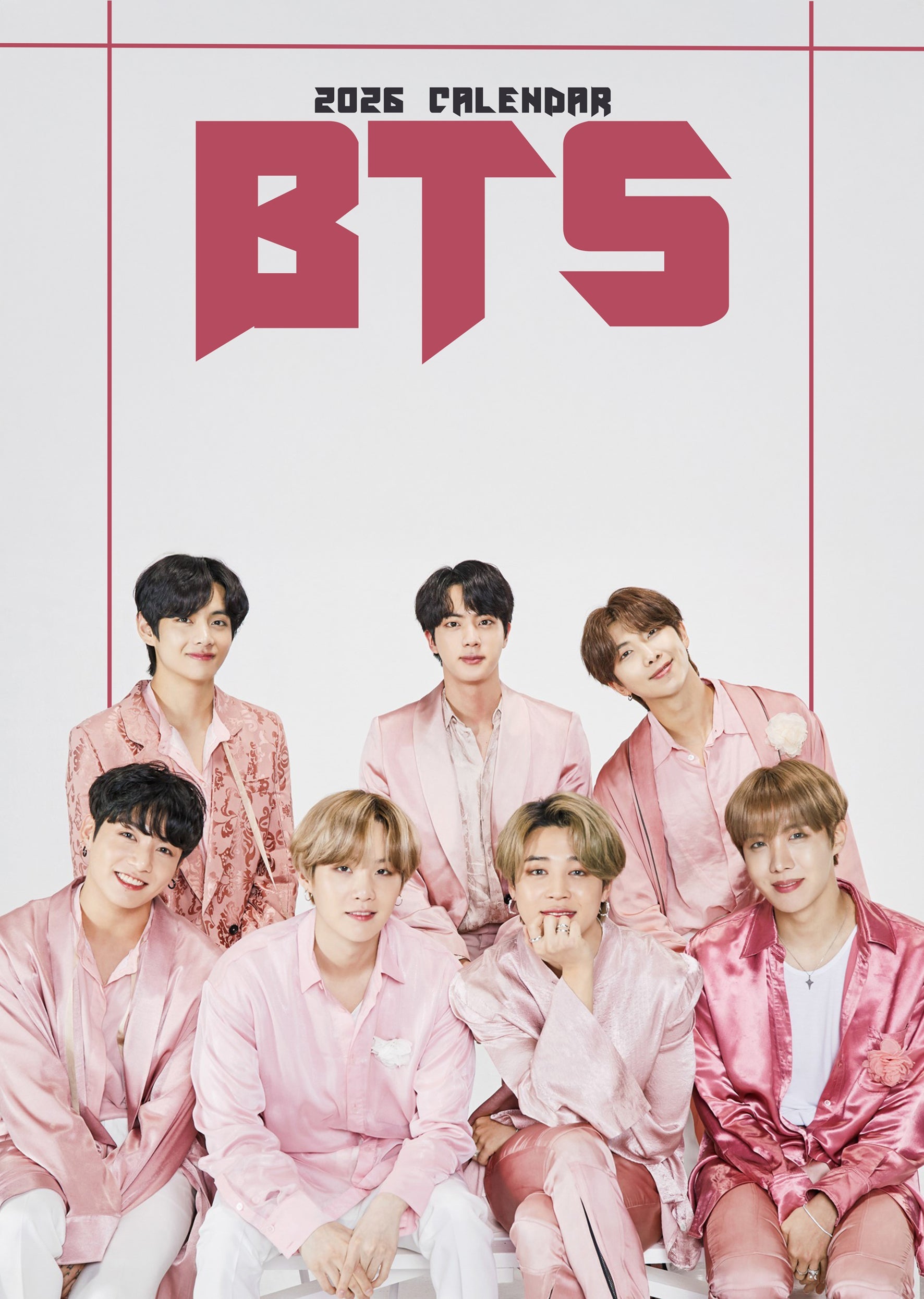 2026 BTS - A3 Wall Calendar