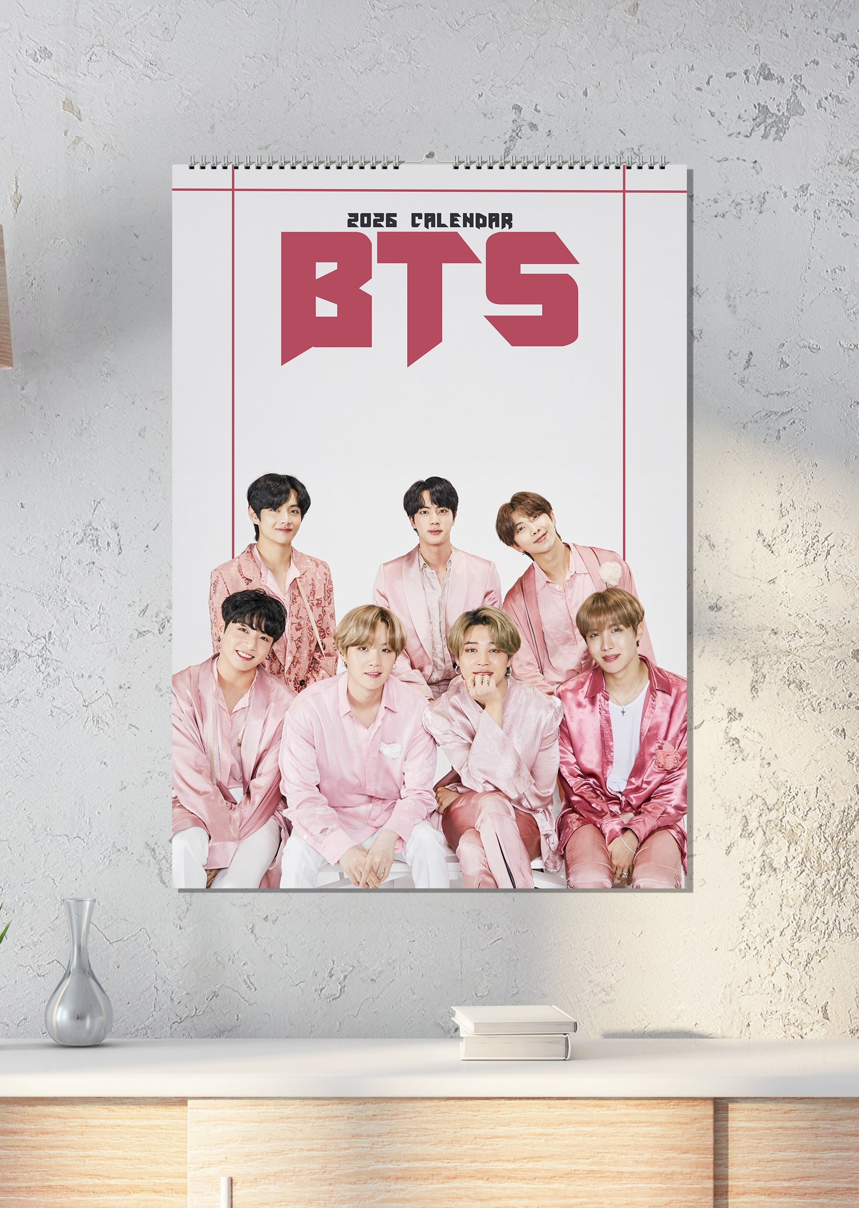 2026 BTS - A3 Wall Calendar