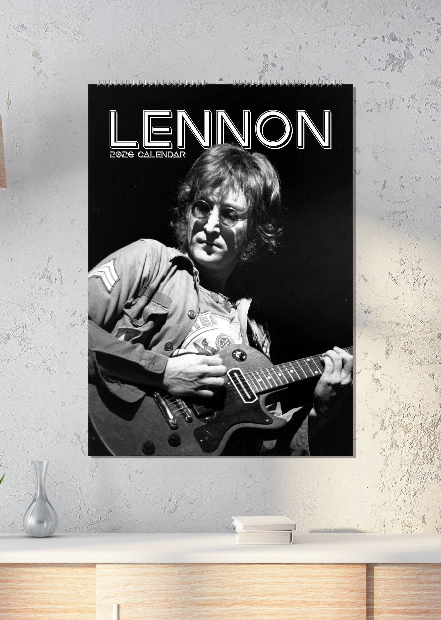 2026 John Lennon - A3 Wall Calendar