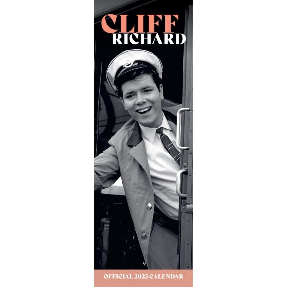 2025 Cliff Richard Slim Wall Calendar