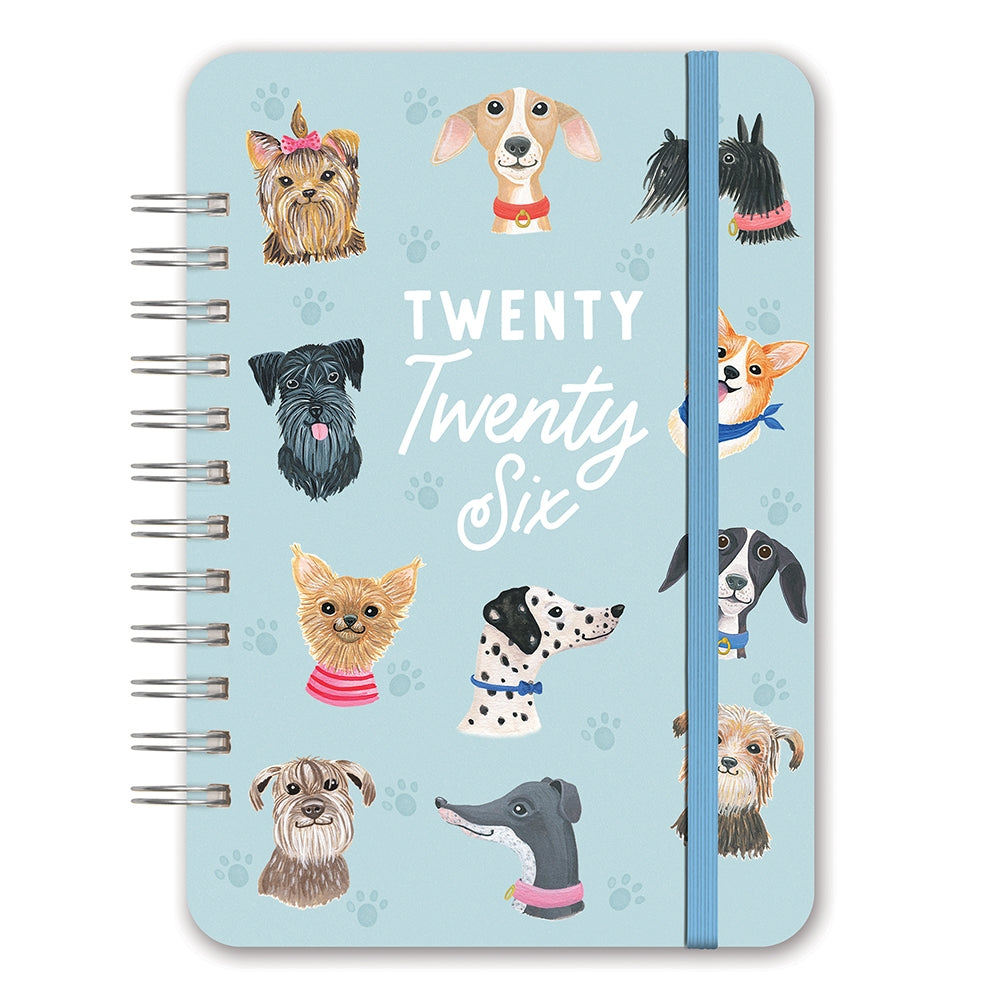 2026 Doggone Cute Do It All - 17-Month Monthly & Weekly Diary/Planner