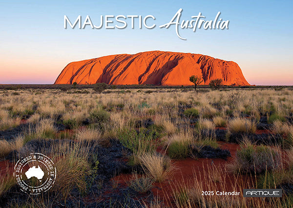 2025 Majestic AustraliaBy Artique - Horizontal Wall Calendar