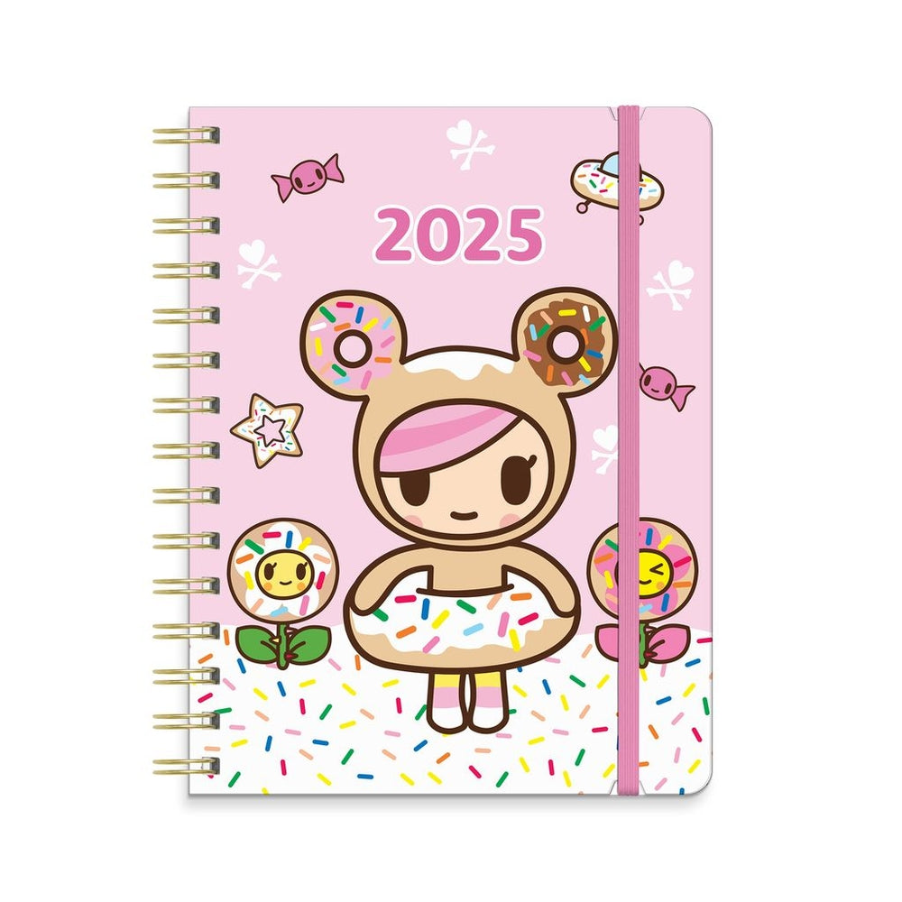 2025 Tokidoki Donutella Deluxe Compact Flexi Weekly & Monthly Diary