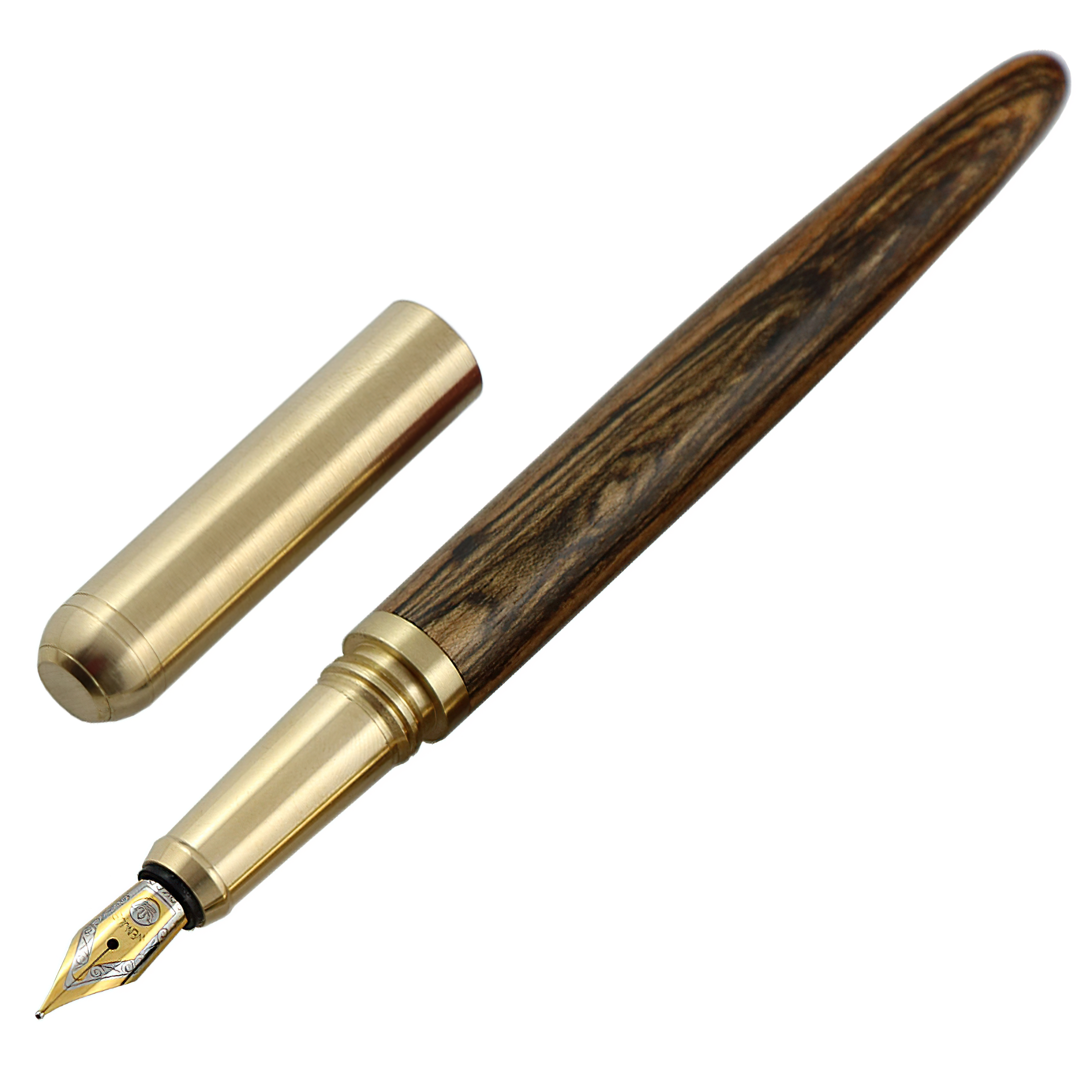 Handmade Wood Fountain Pen | The Hemmingway : Cherry (Boxed)