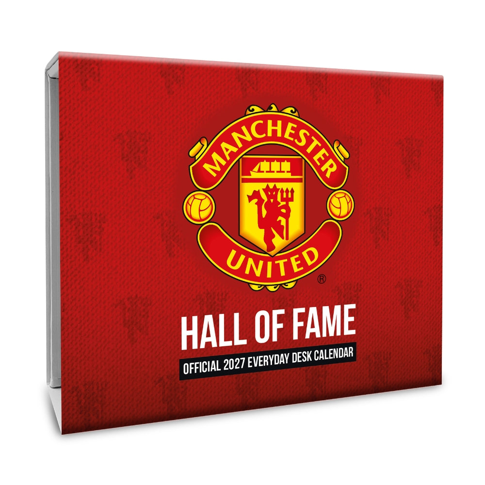 2027 Manchester United - Daily Boxed Page-A-Day Calendar - cover