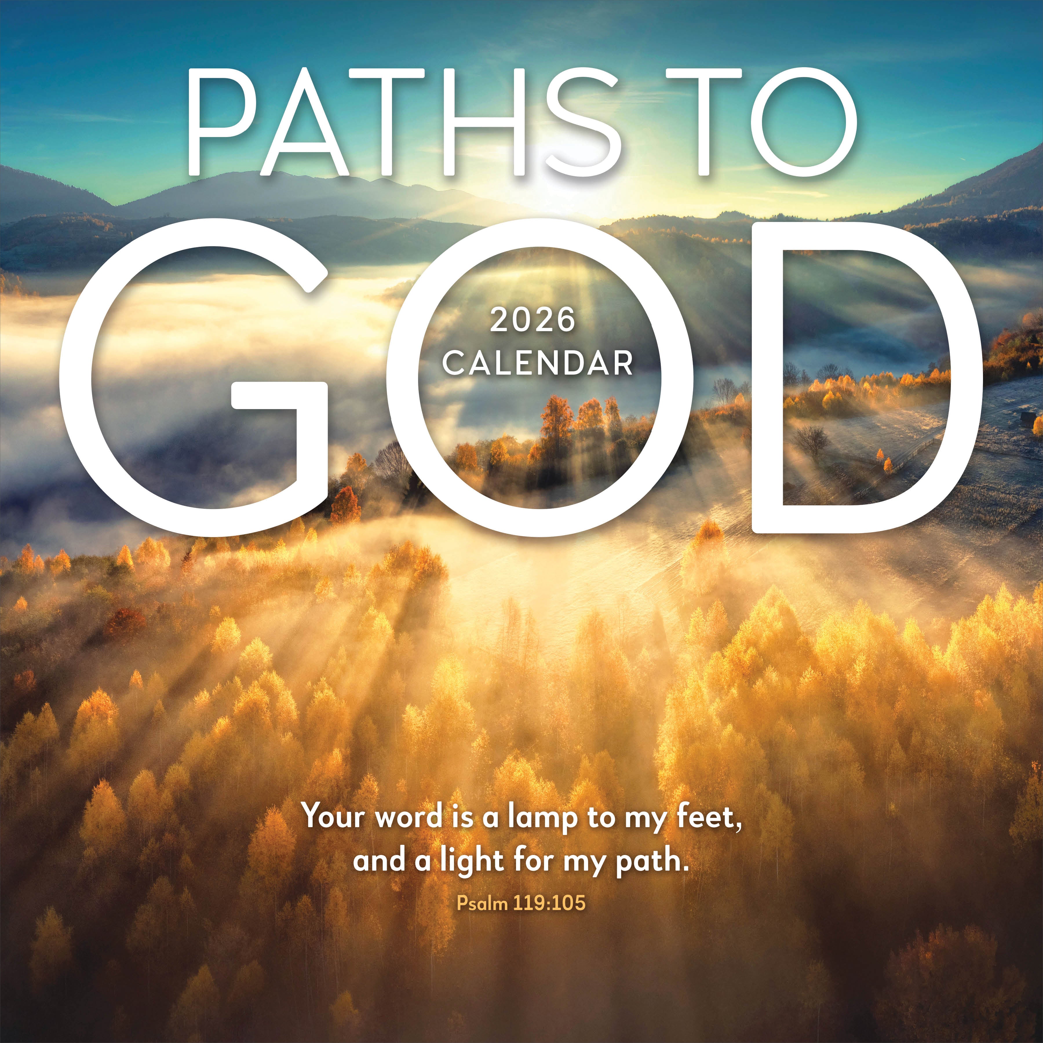 2026 Paths to God - Square Wall Calendar