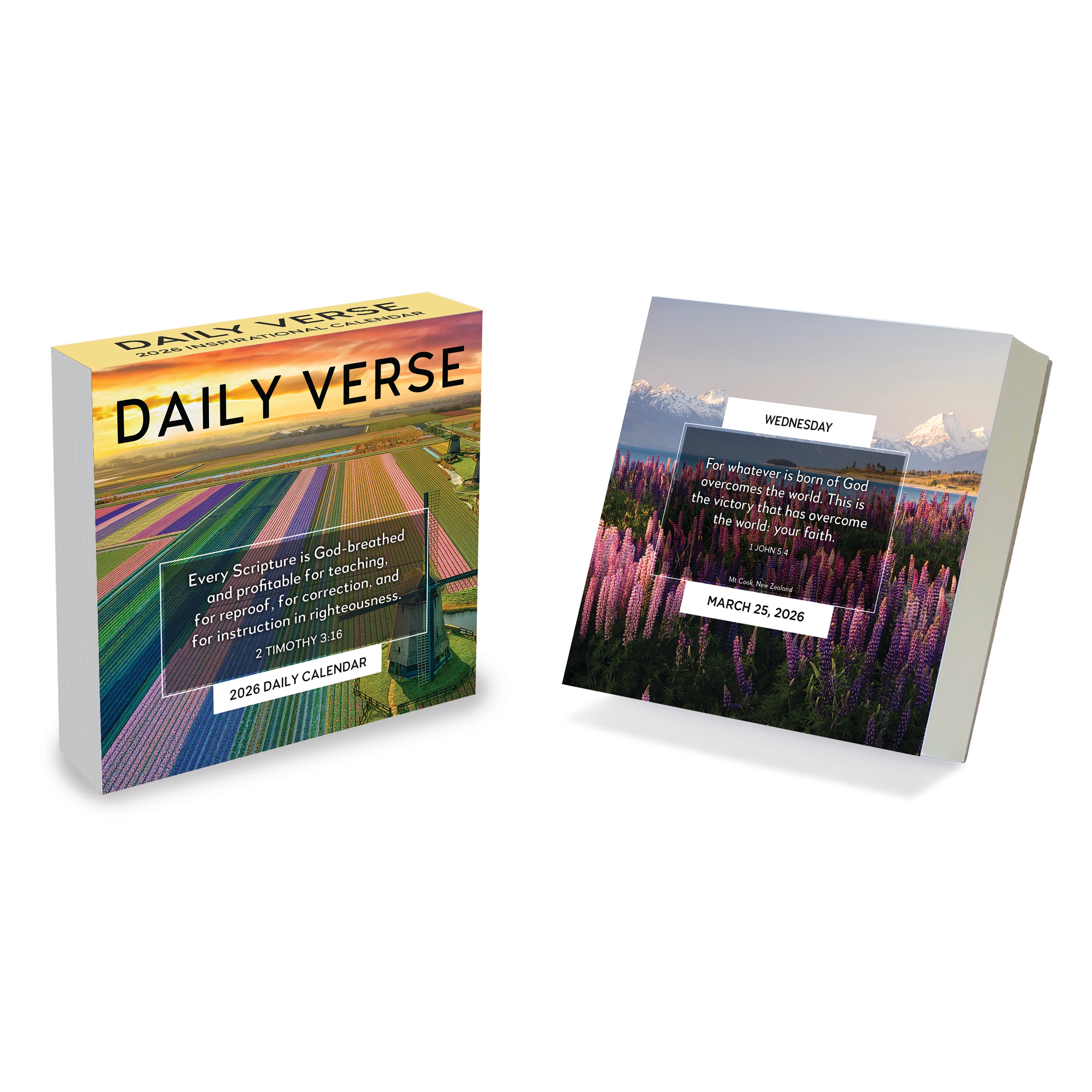 2026 Daily Verse - Daily Boxed Page-A-Day Calendar