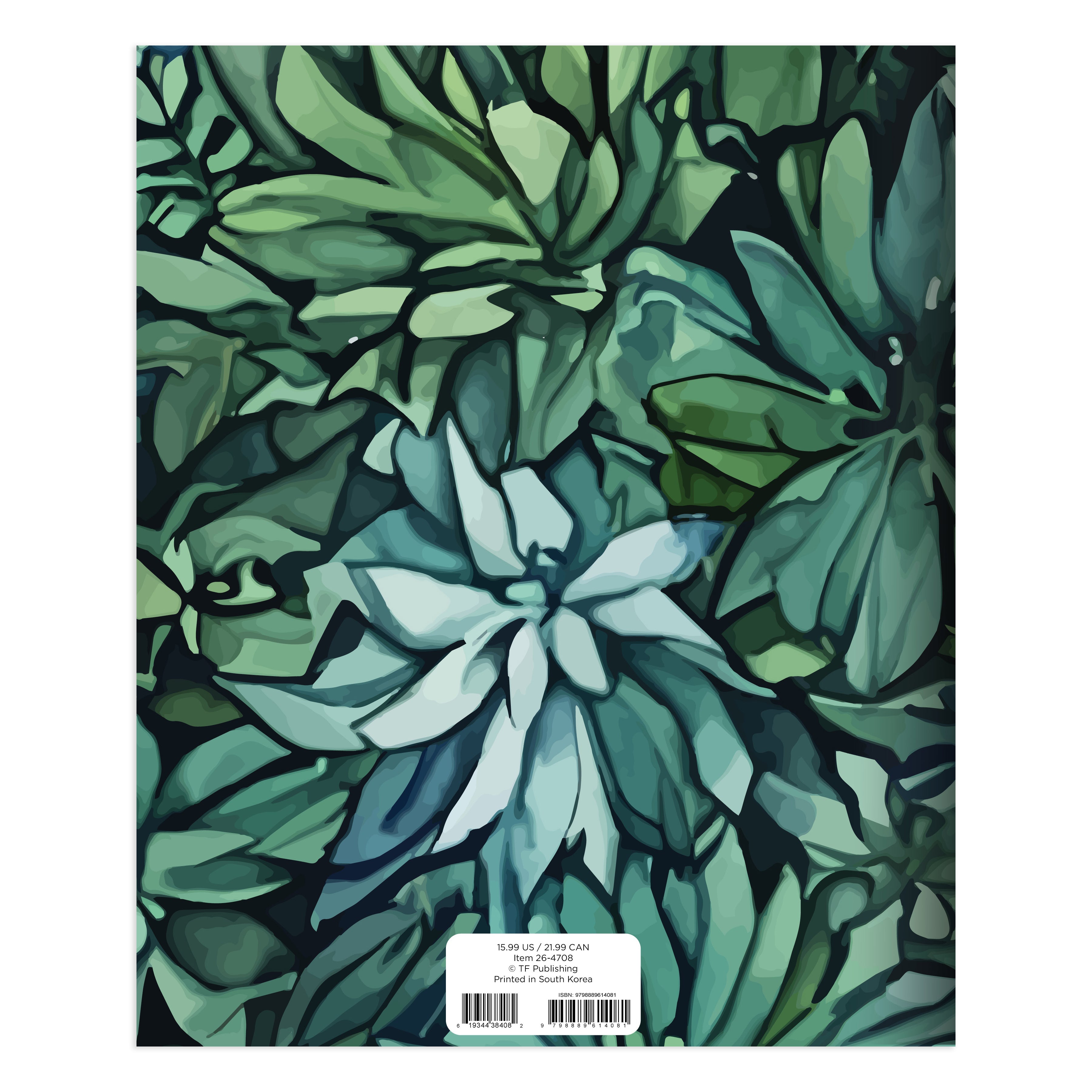 2026 Succulent - Large Monthly Diary/Planner