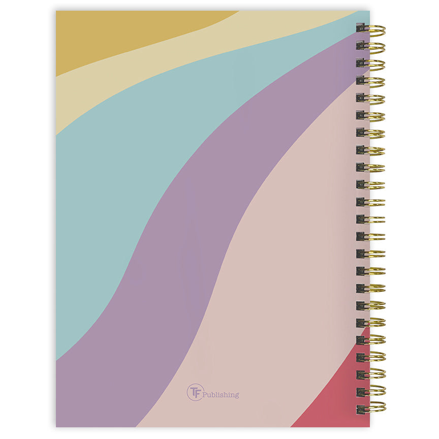 2026 Color Wave - Medium Monthly & Weekly Pocket Diary/Planner