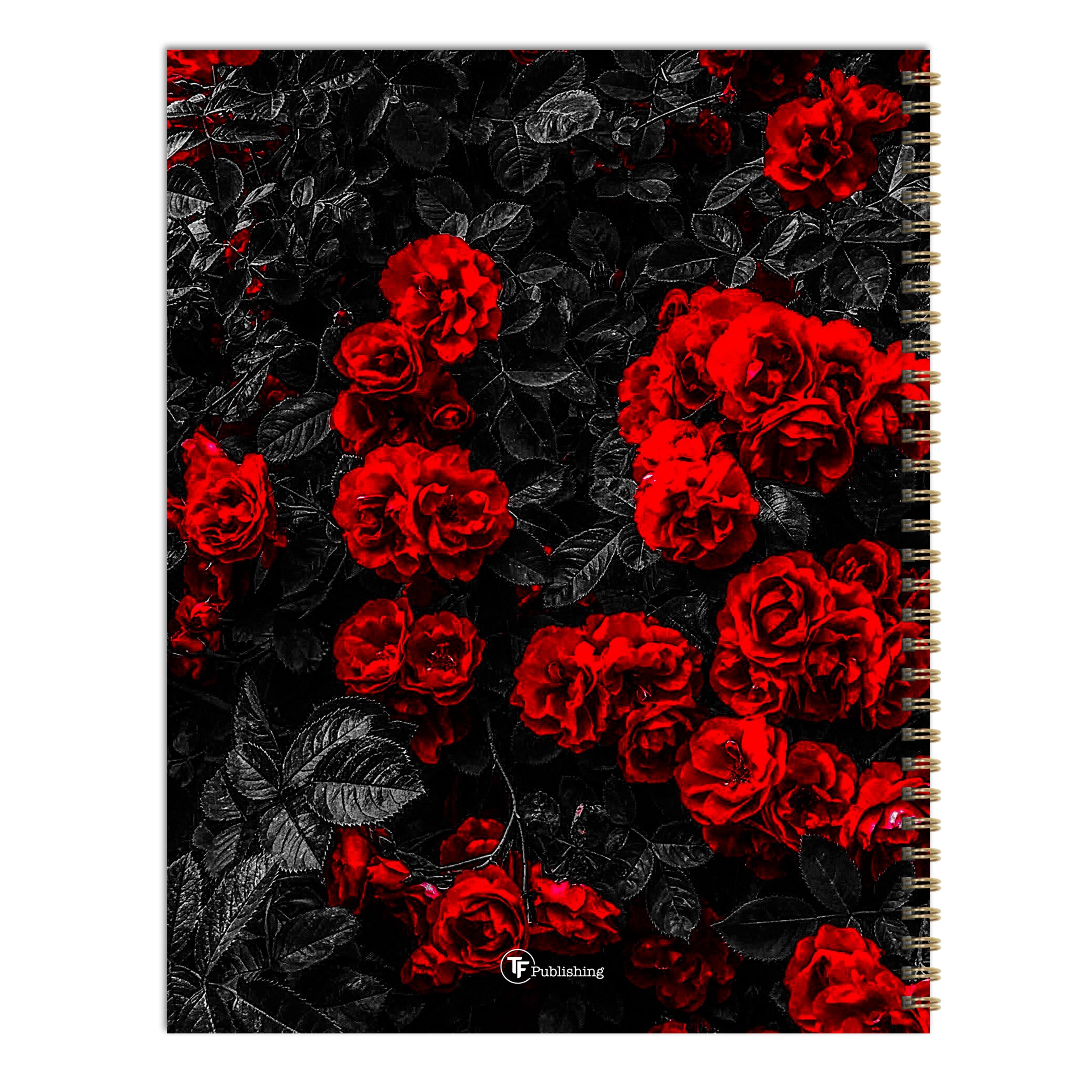 2026 Red Roses - Large Monthly & Weekly Diary/Planner