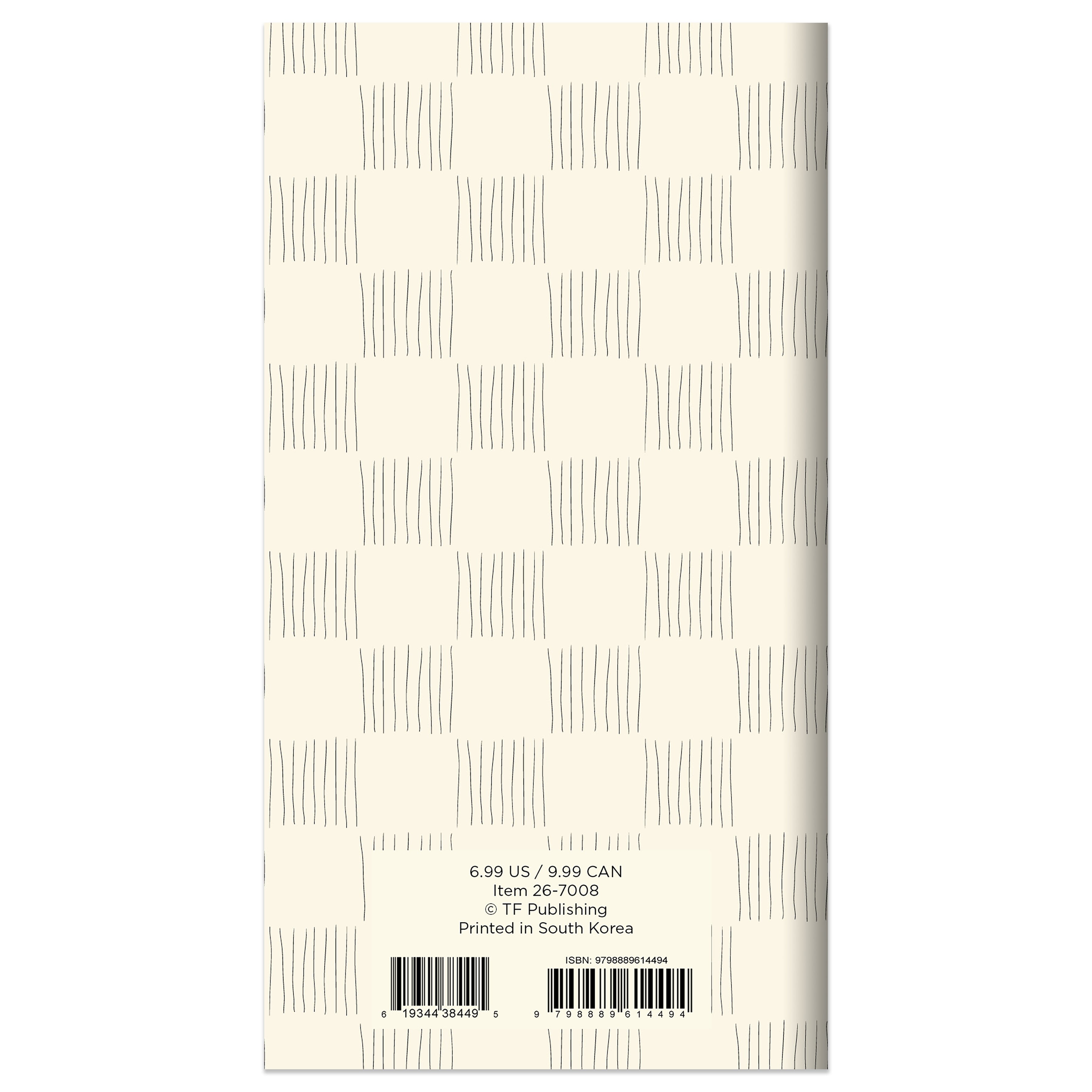 2026-2027 Checkerboard - Small Monthly Pocket Diary/Planner