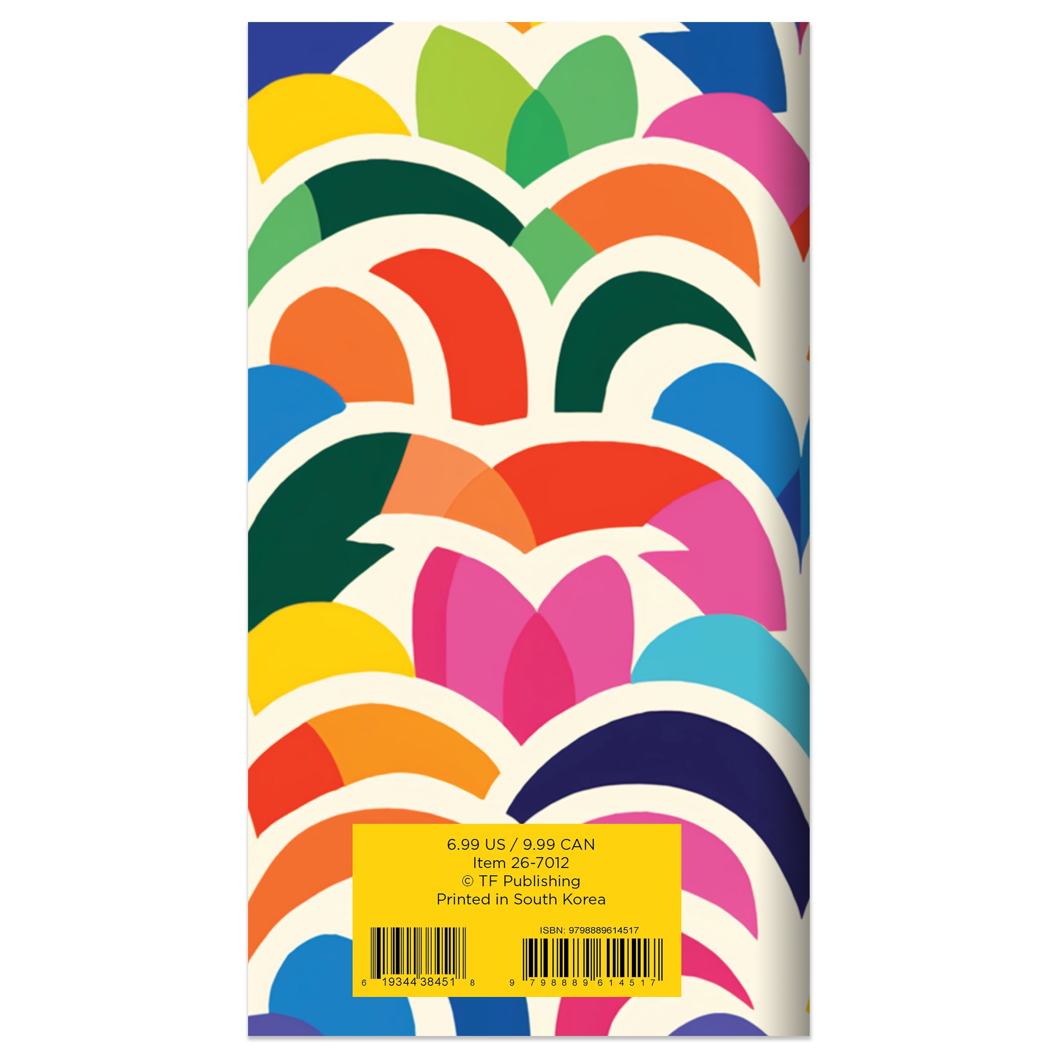 2026-2027 Color Burst - Small Monthly Pocket Diary/Planner