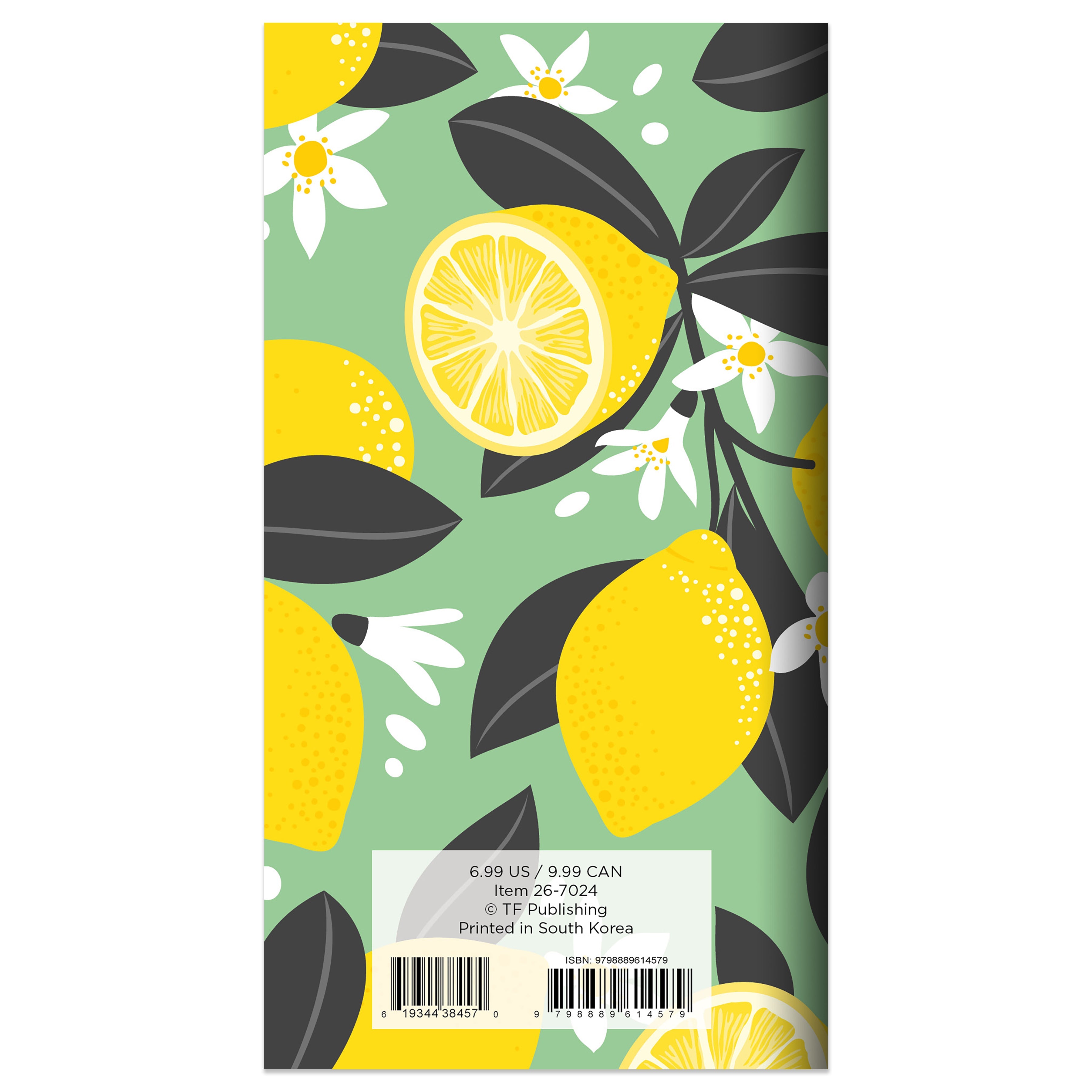 2026-2027 Lemon Blossom - Small Monthly Pocket Diary/Planner