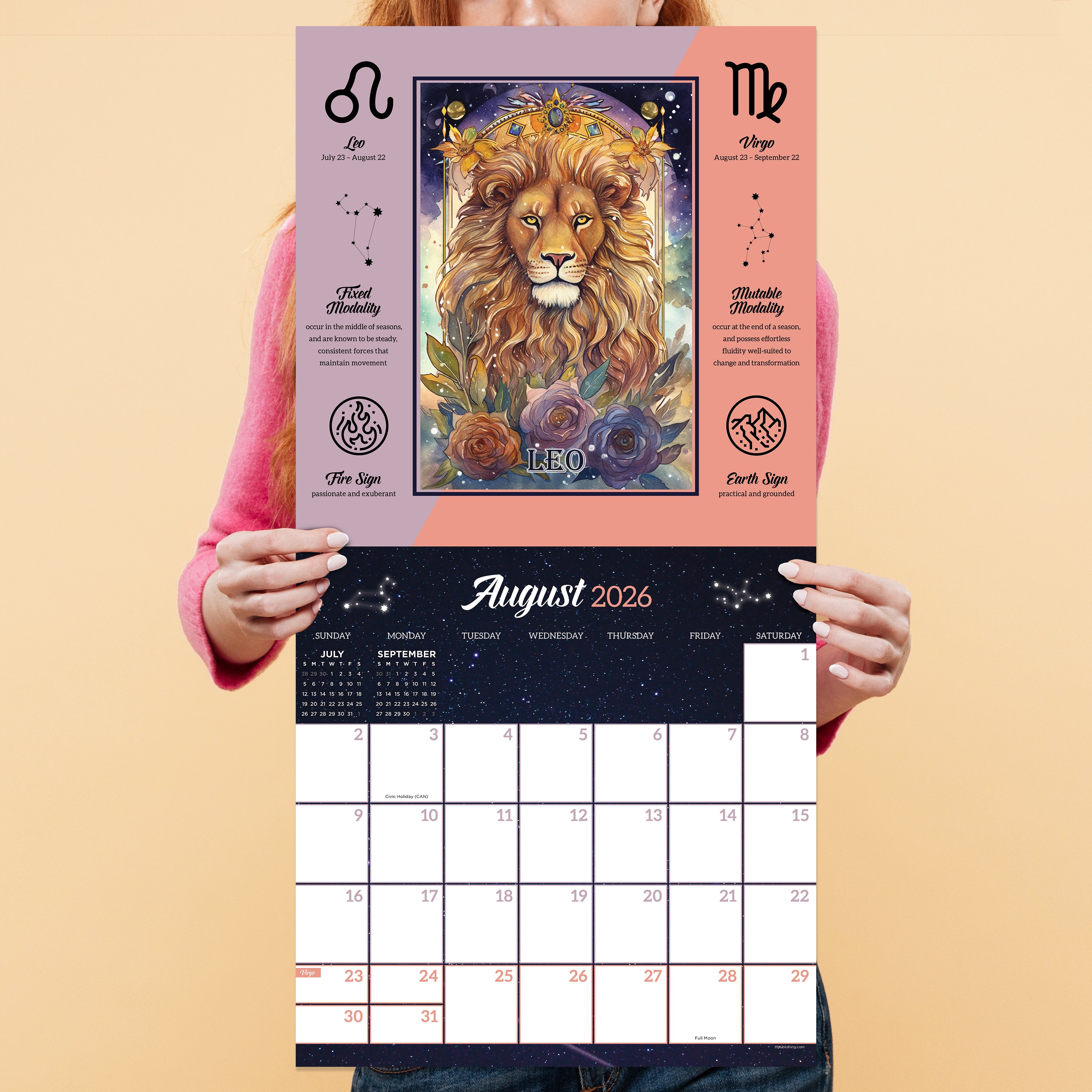 2026 Astrology - Square Wall Calendar