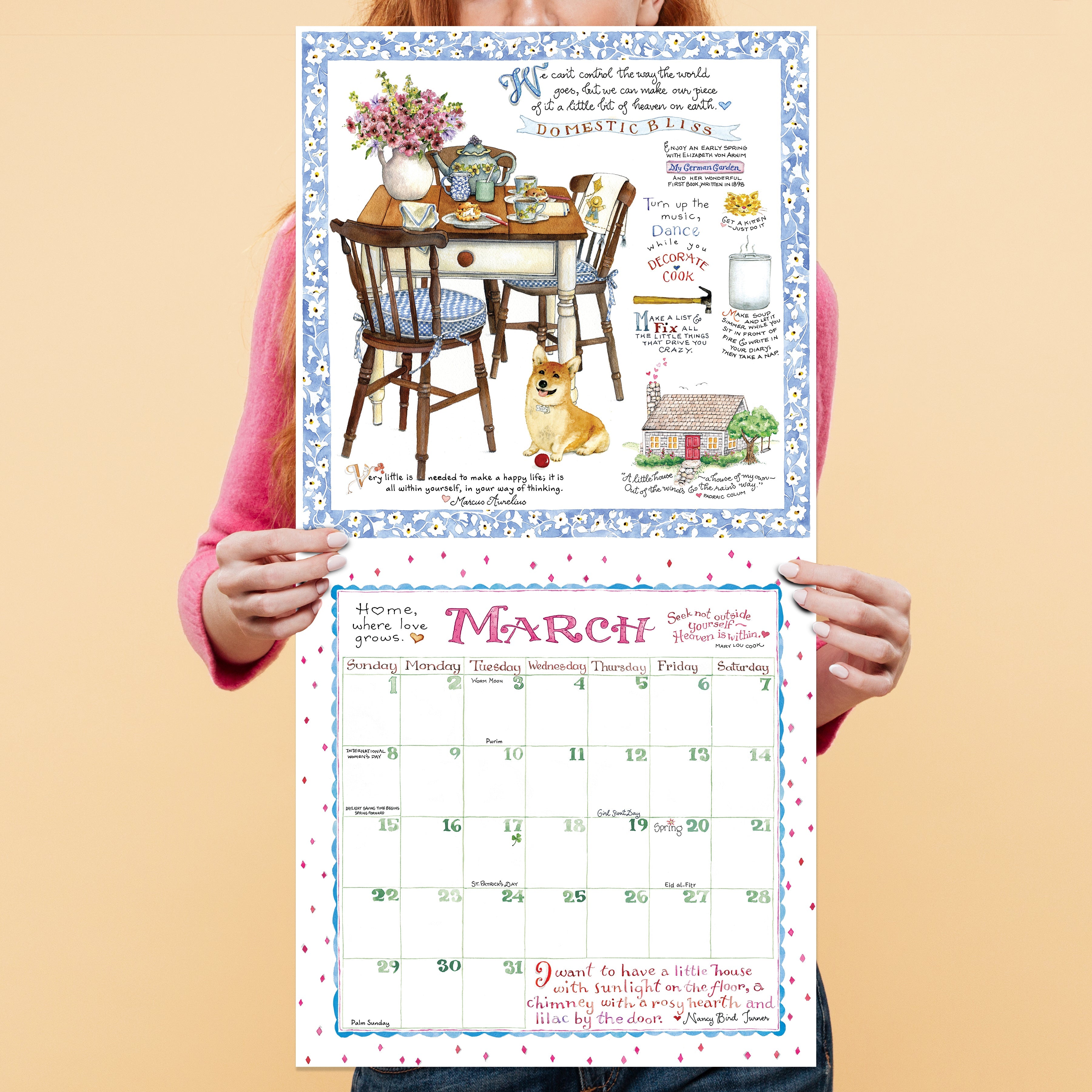 2026 Susan Branch - Square Wall Calendar