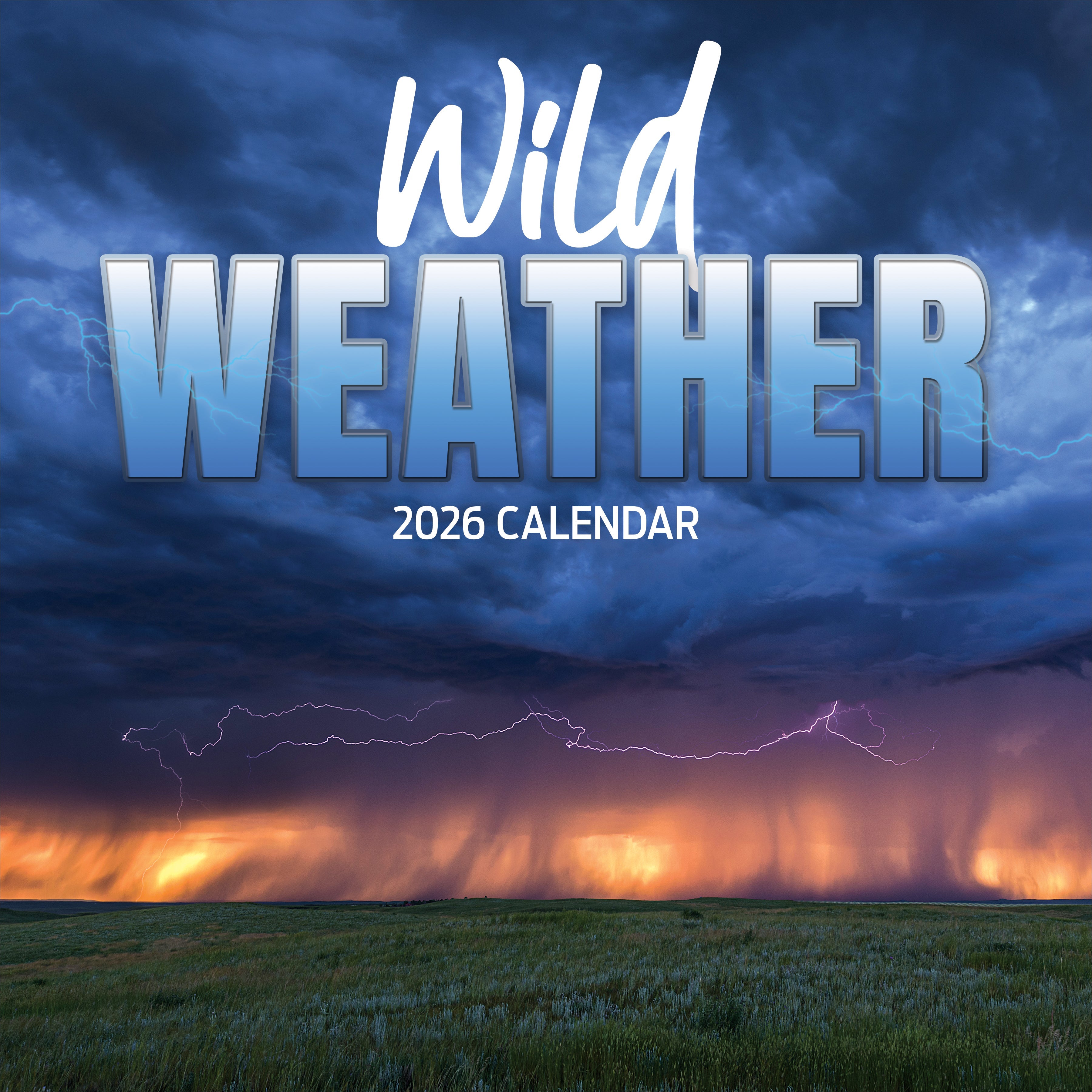 2026 Weather - Square Wall Calendar