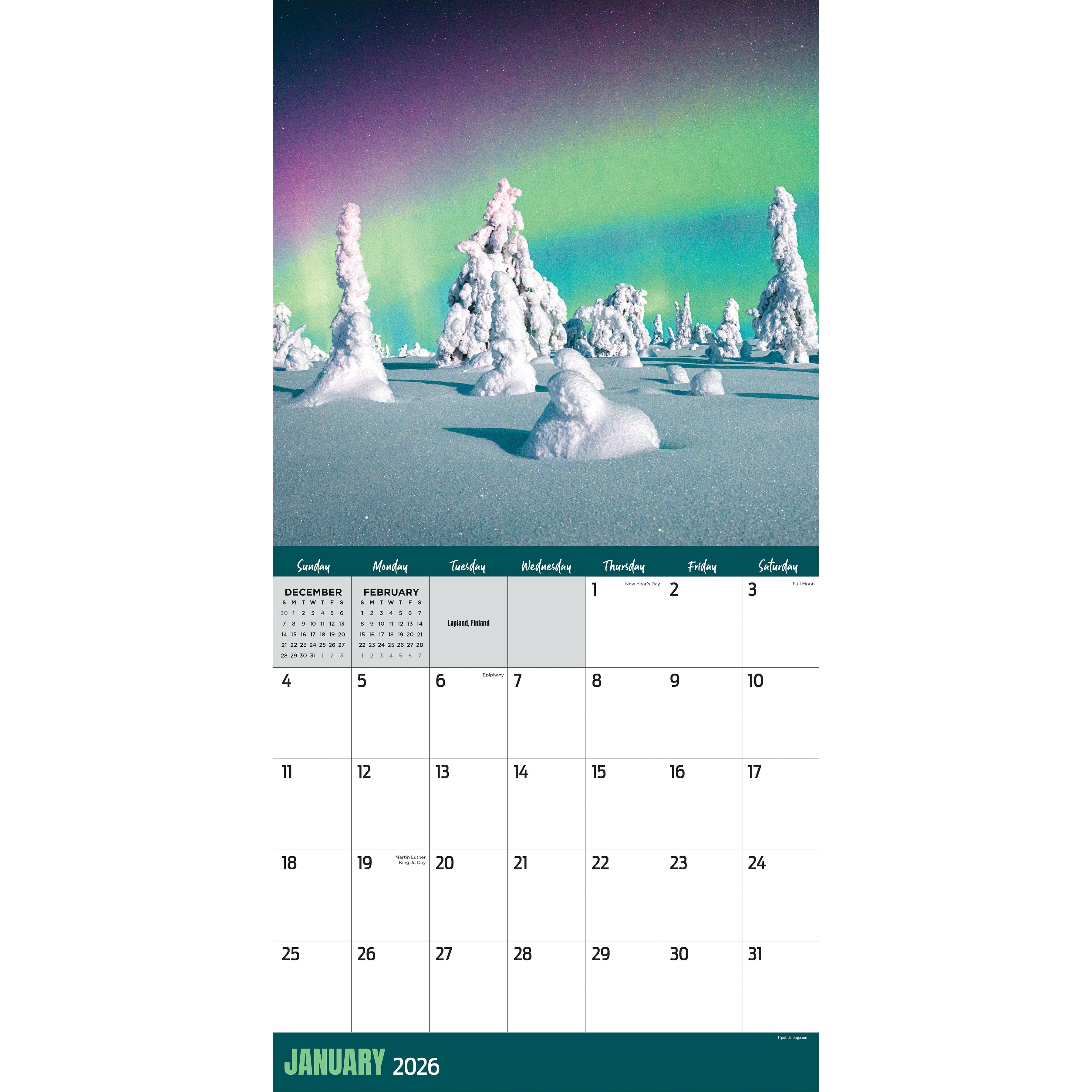 2026 Weather - Square Wall Calendar