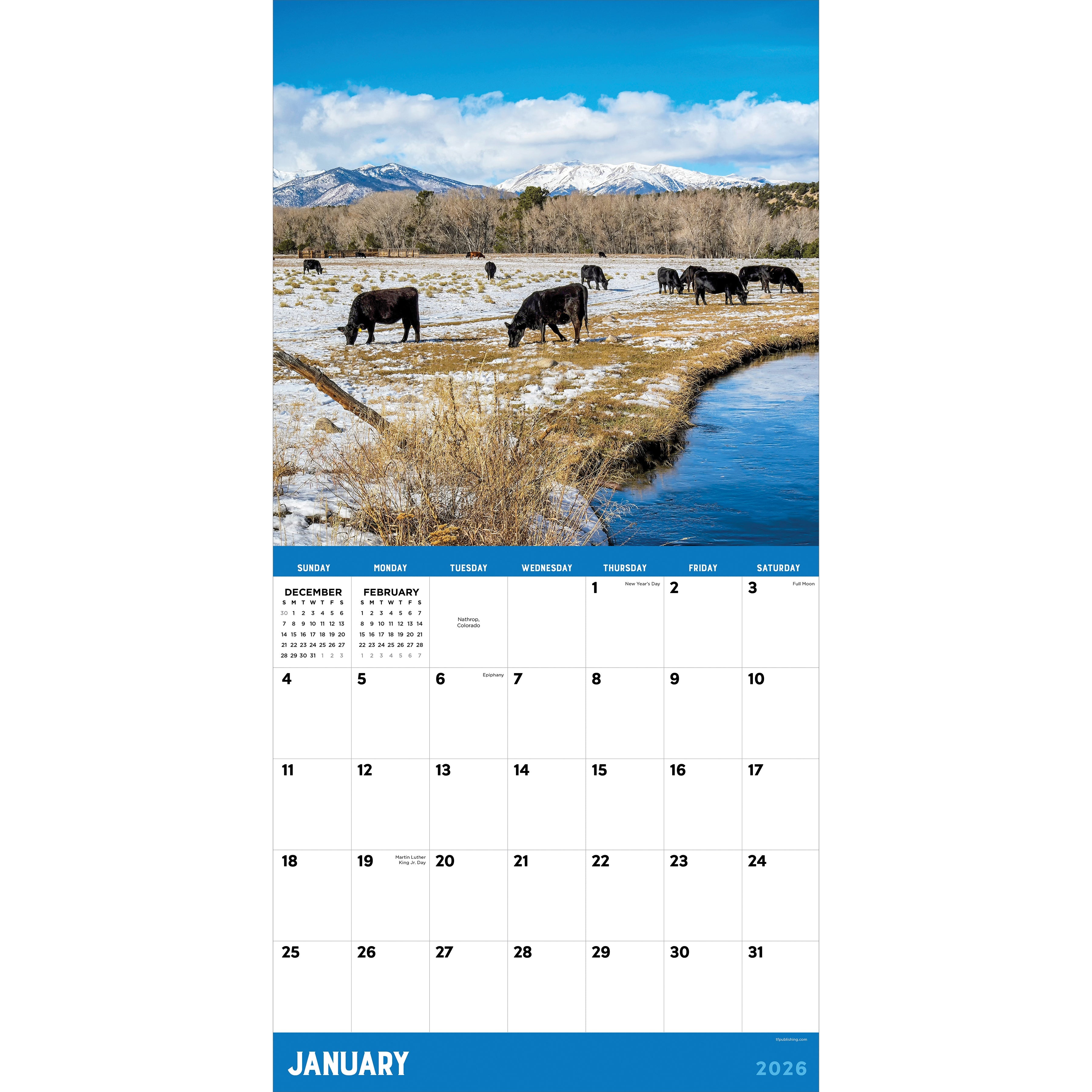 2026 Ranch Life - Square Wall Calendar