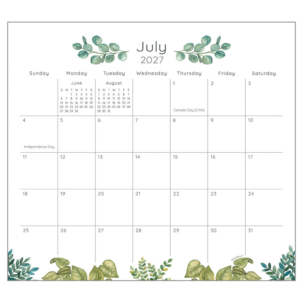 2027 Kindness Matters - Deluxe Wall Calendar by Deb Strain