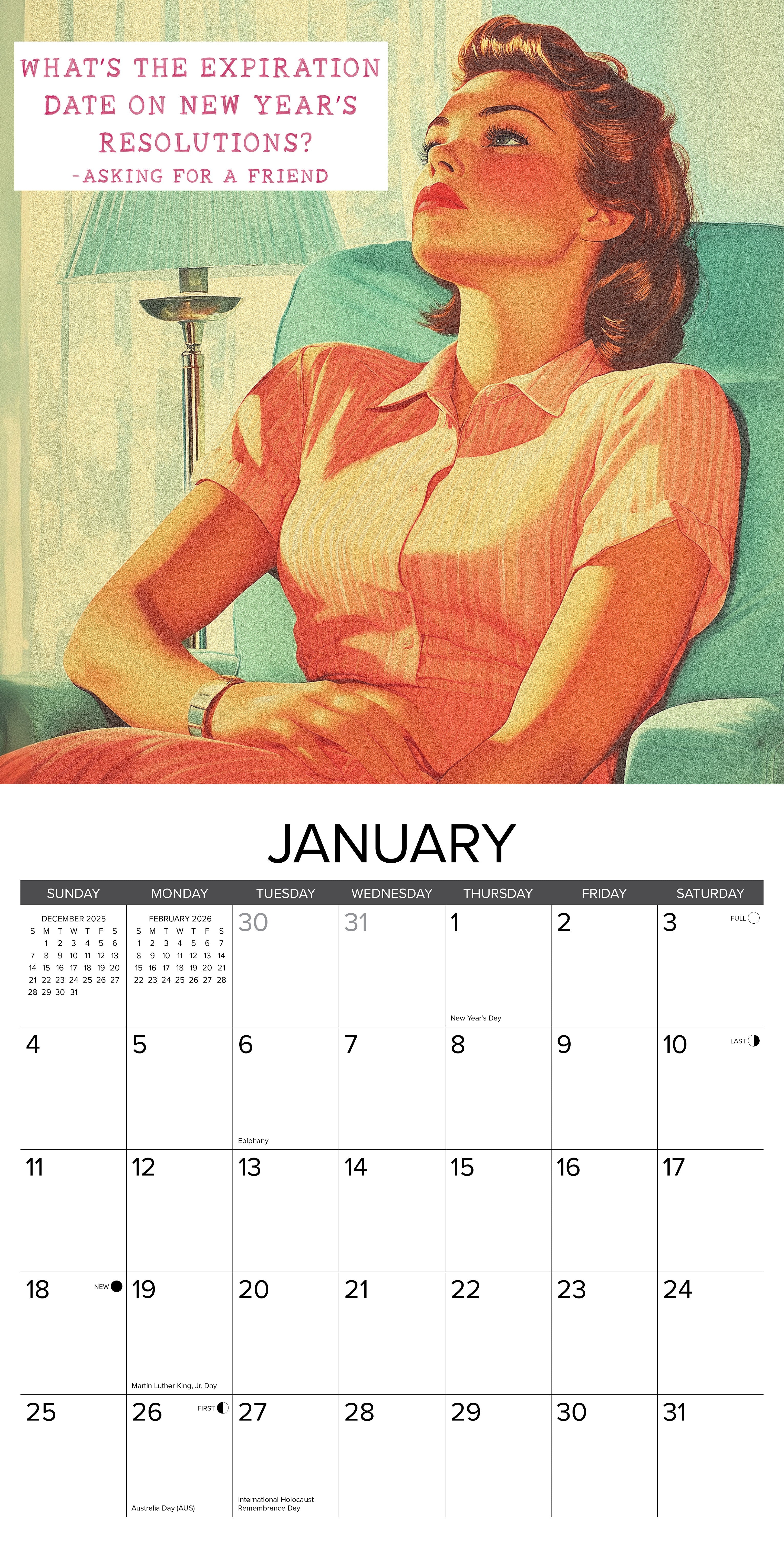 2026 Asking for a Friend - Square Wall