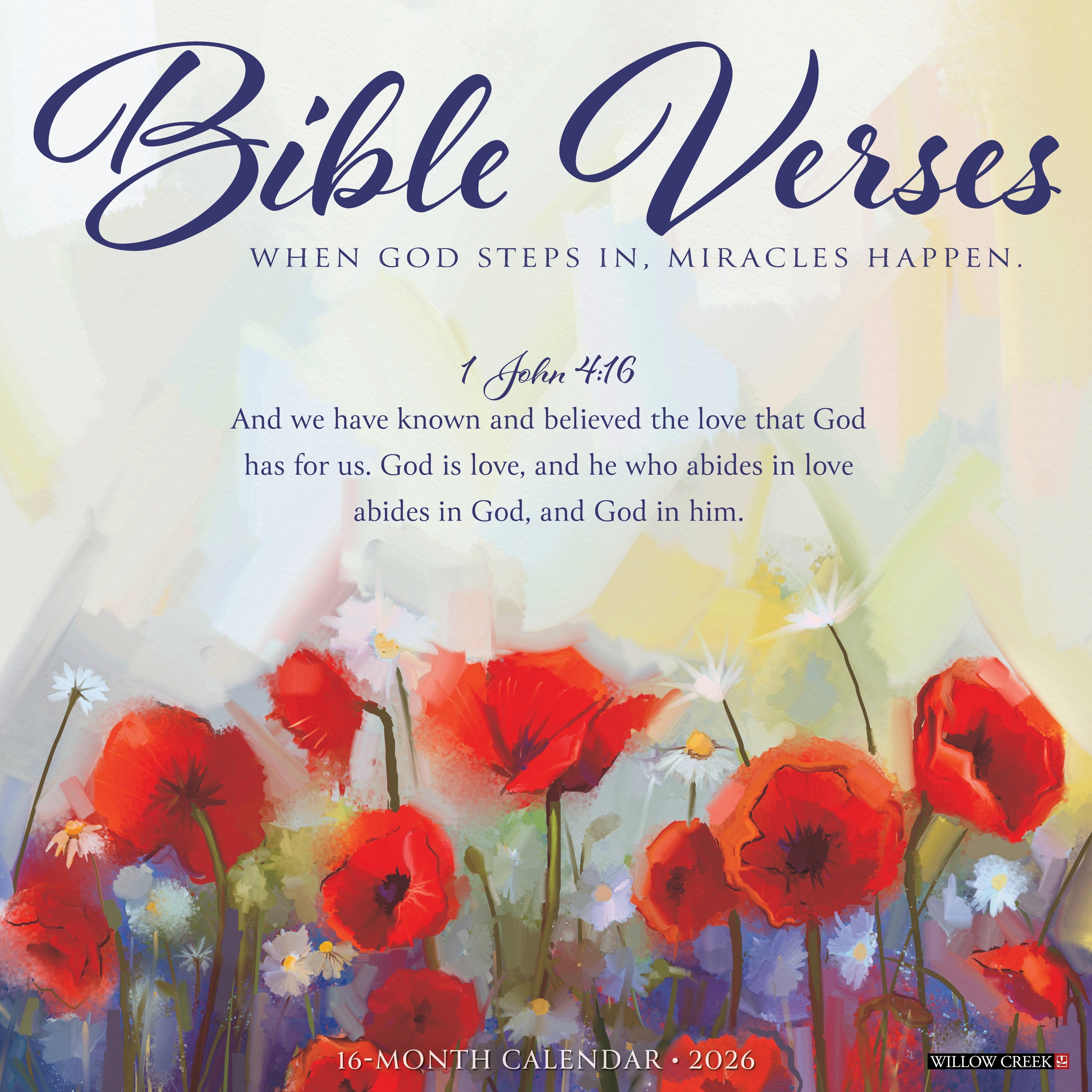 2026 Bible Verses - Square Wall