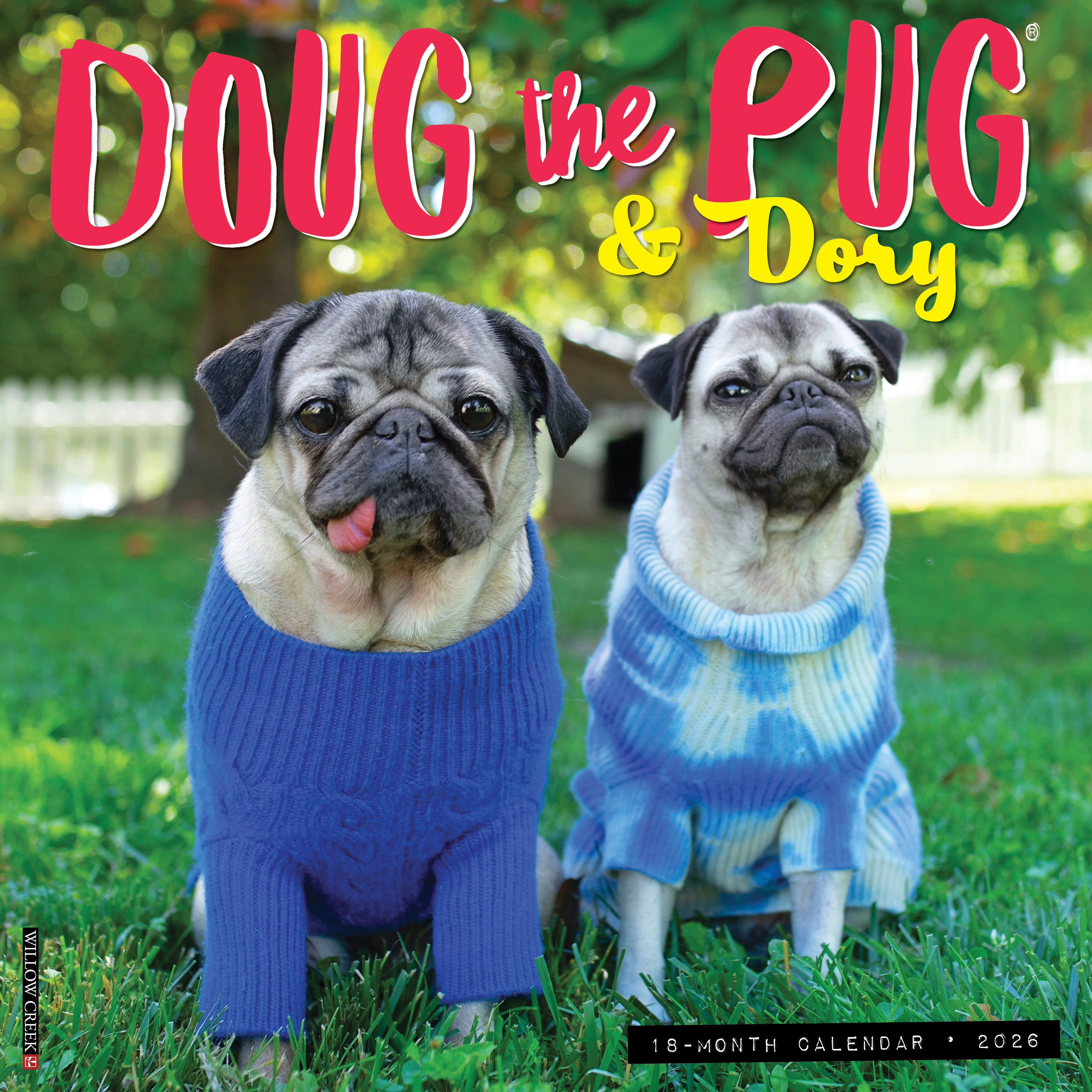 2026 Doug the Pug & Dory - Square Wall