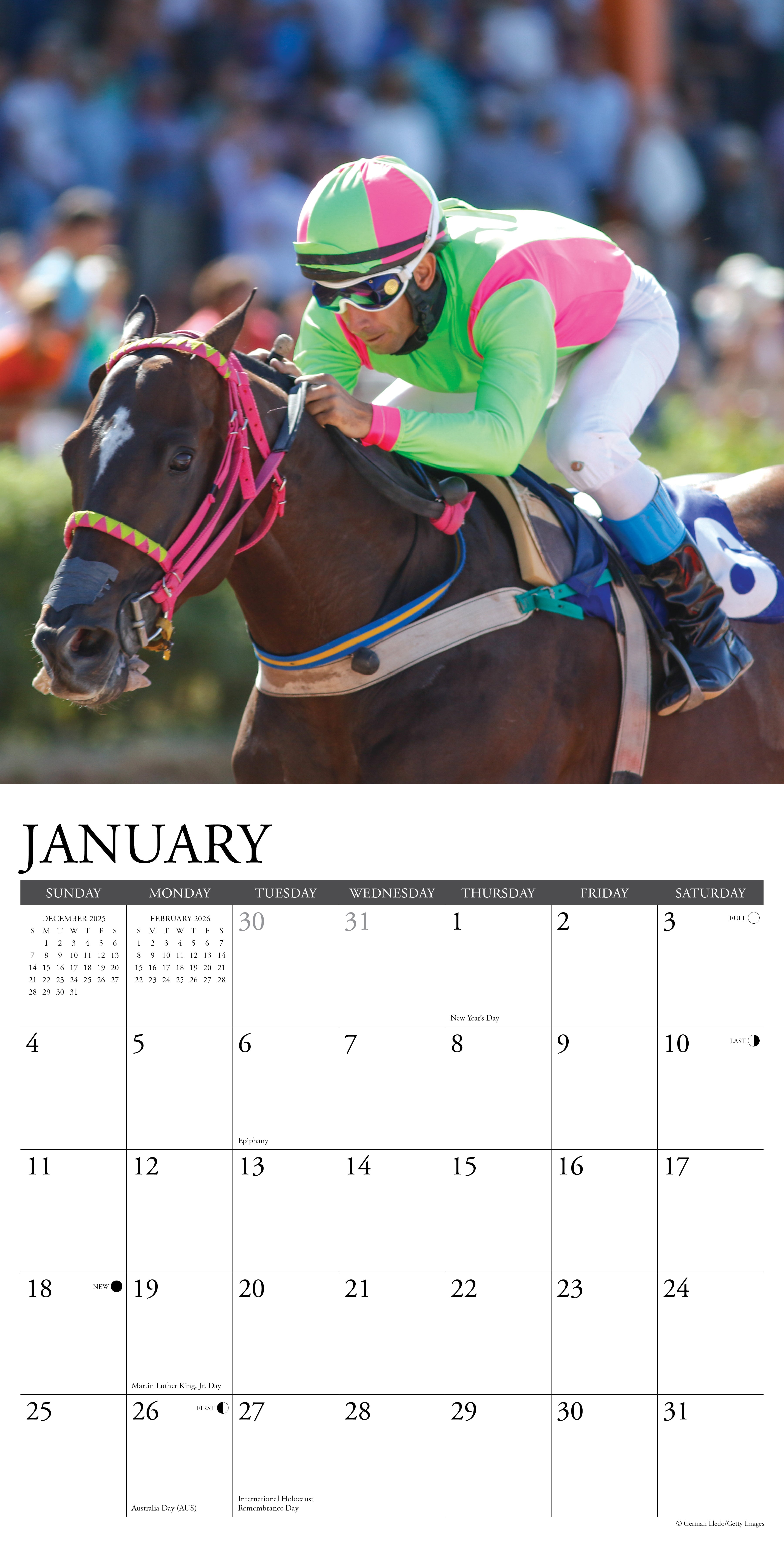 2026 Horse Racing - Square Wall