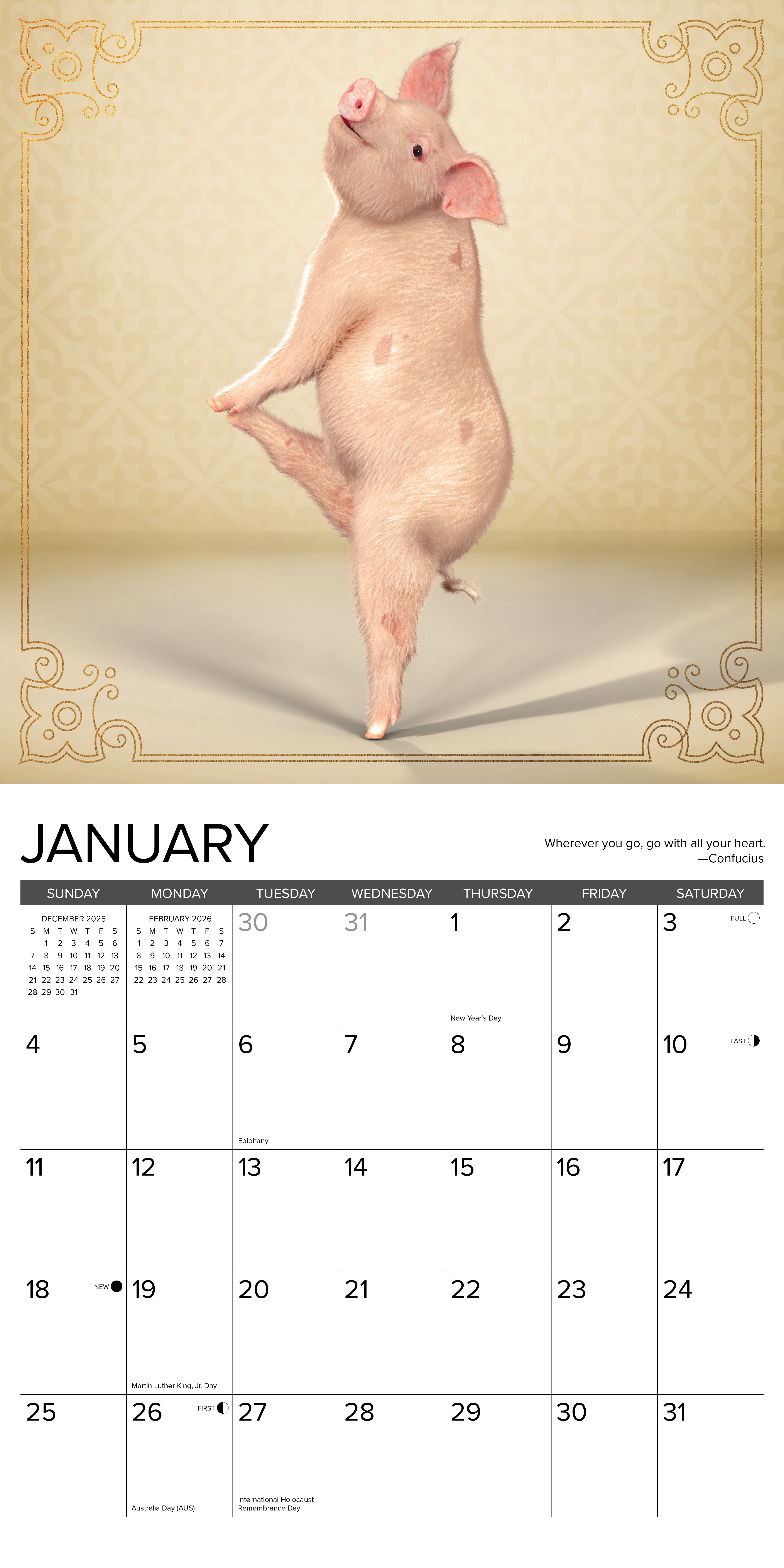2026 Pig Pilates - Square Wall