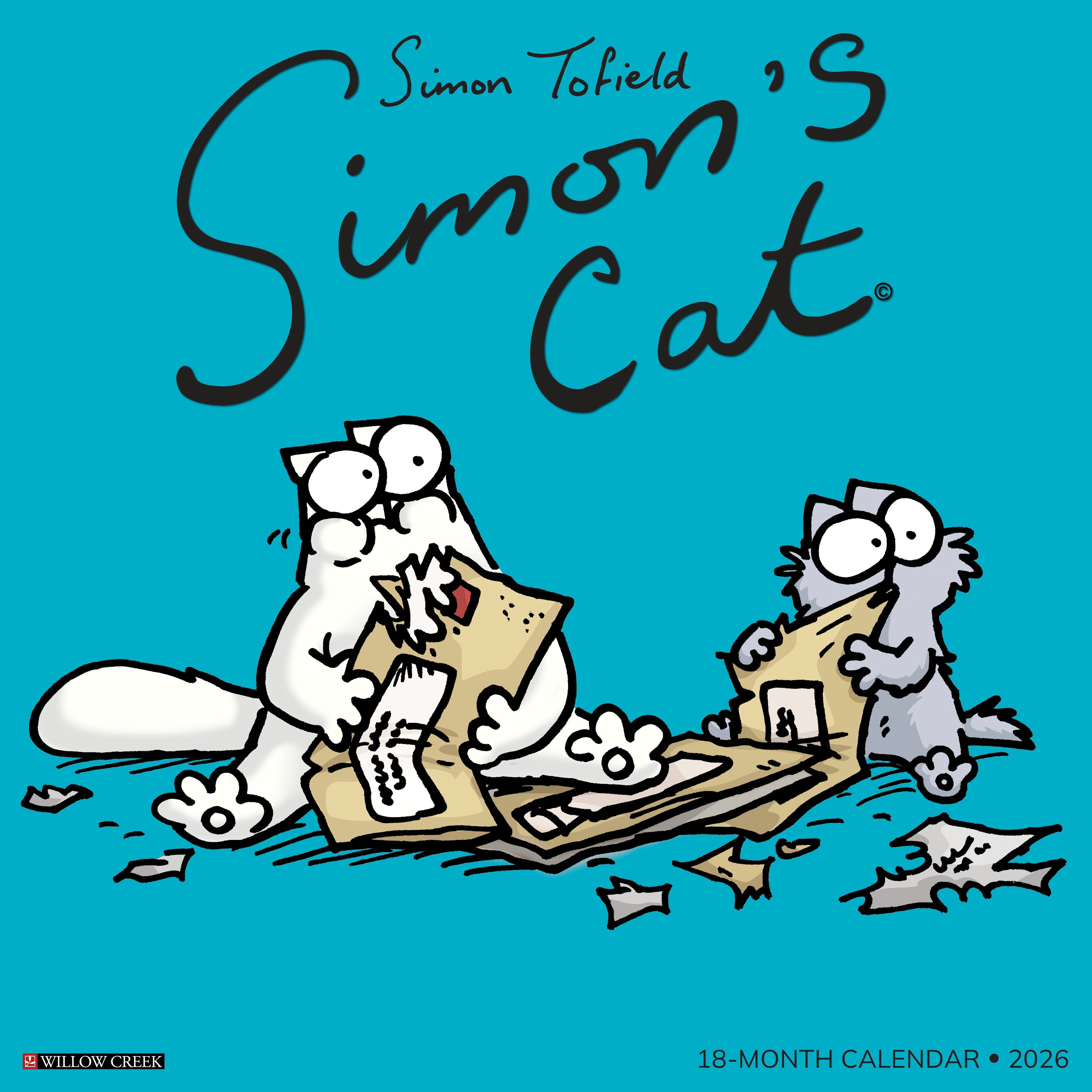 2026 Simon's Cat - Square Wall