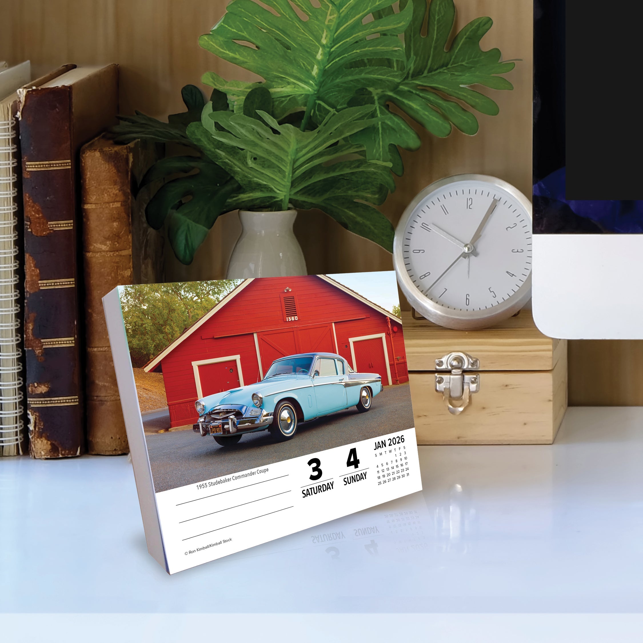 2026 Classic Cars & Trucks - Boxed Page-A-Day