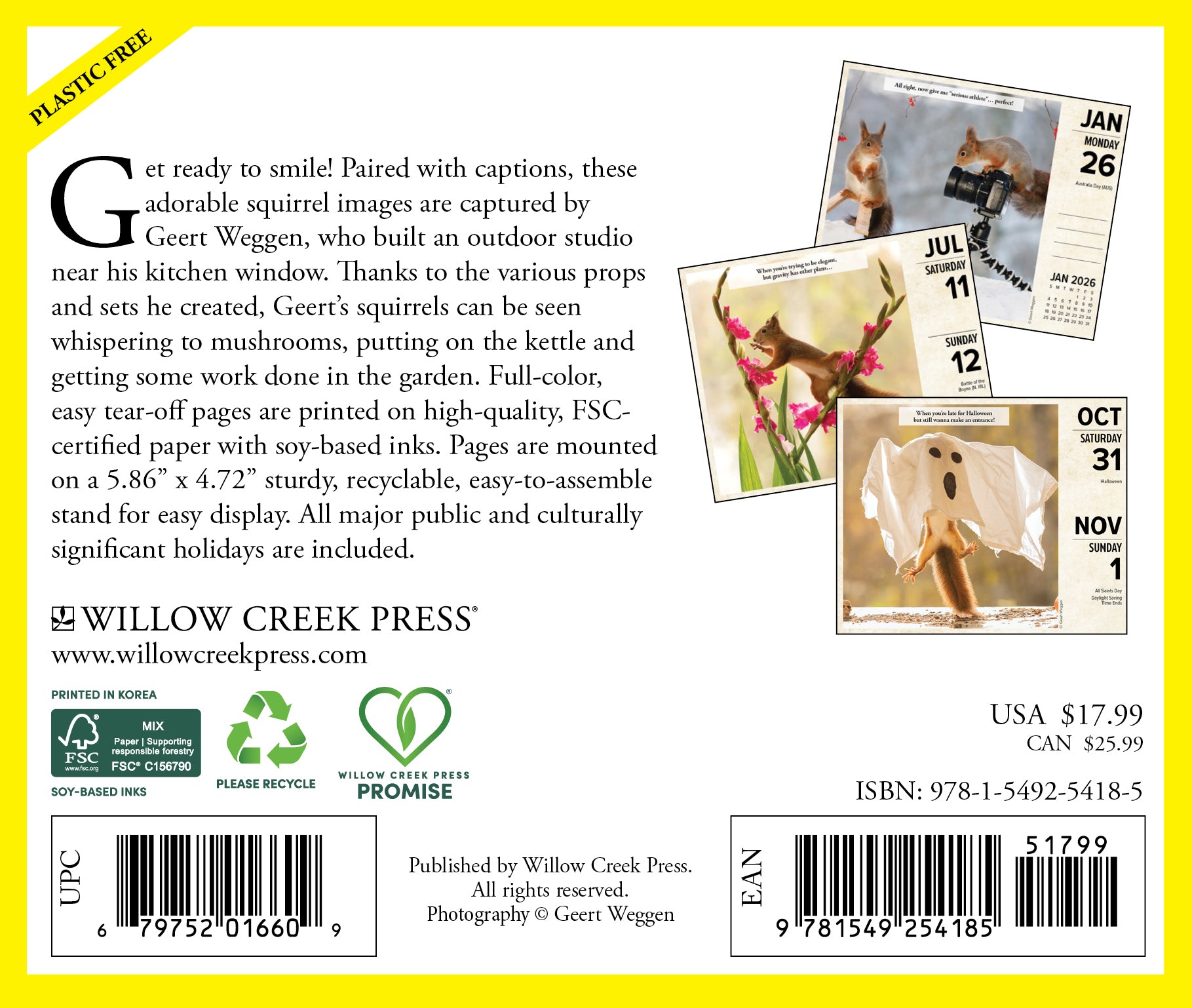 2026 Gettin' Squirrelly - Boxed Page-A-Day