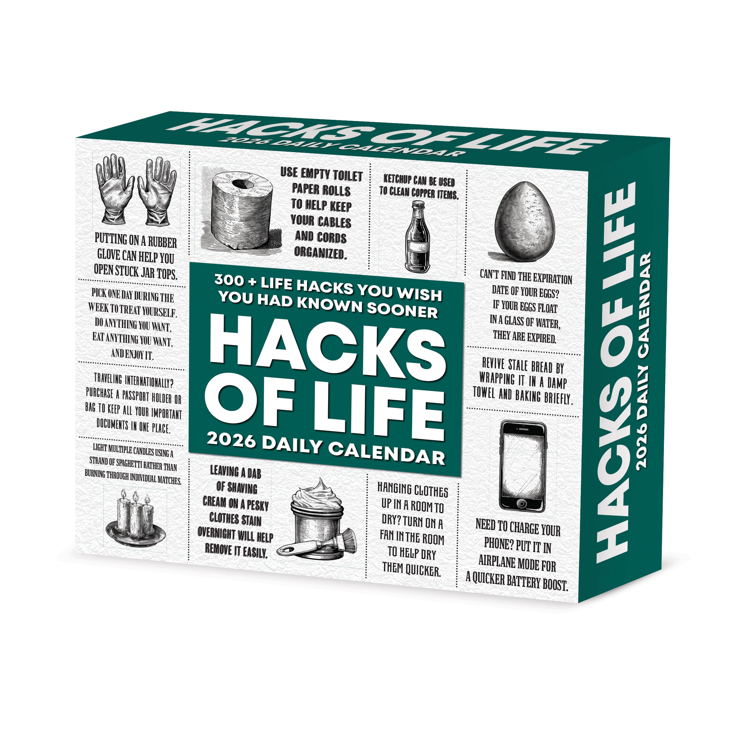 2026 Hacks of Life - Boxed Page-A-Day