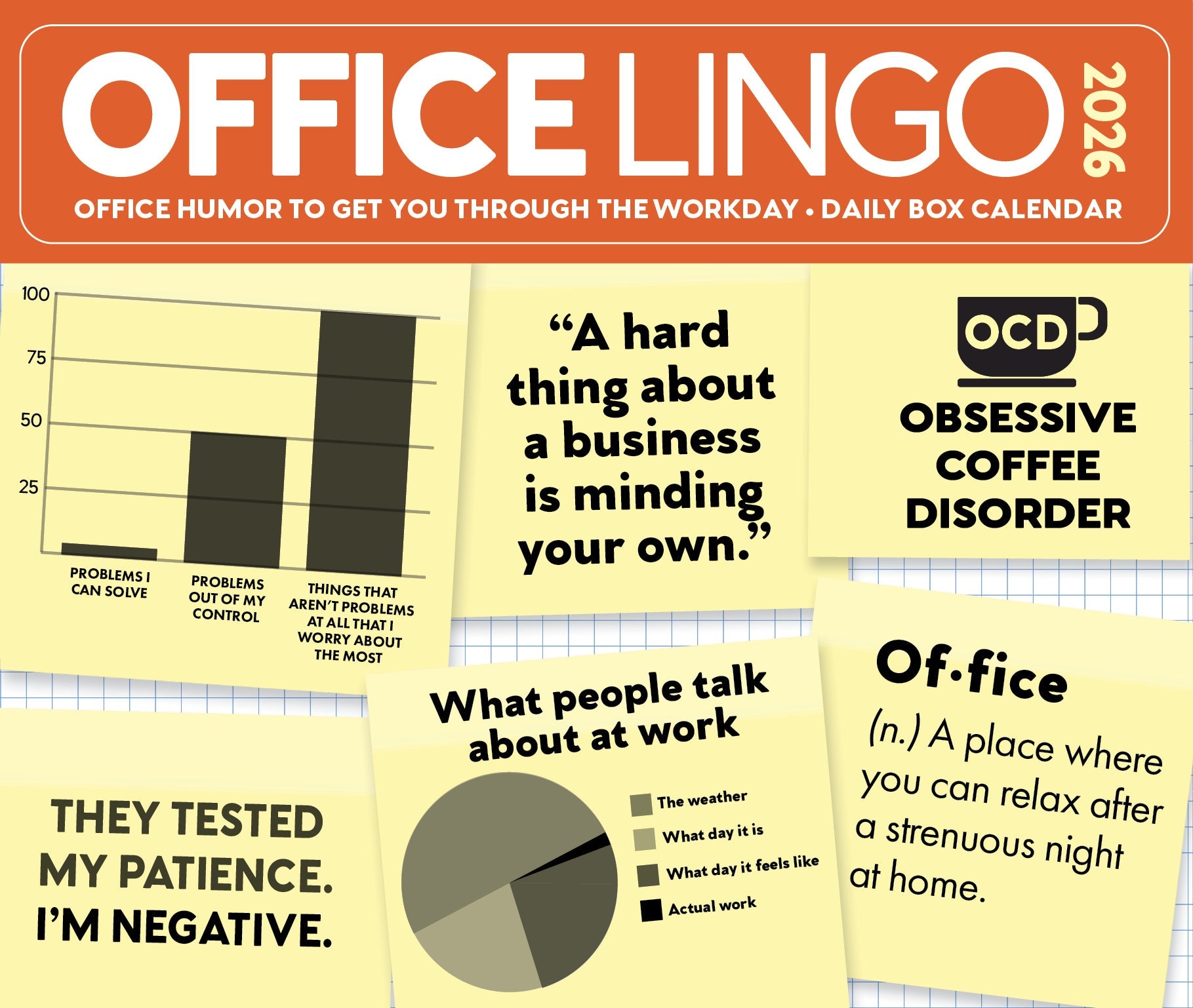 2026 Office Lingo - Boxed Page-A-Day