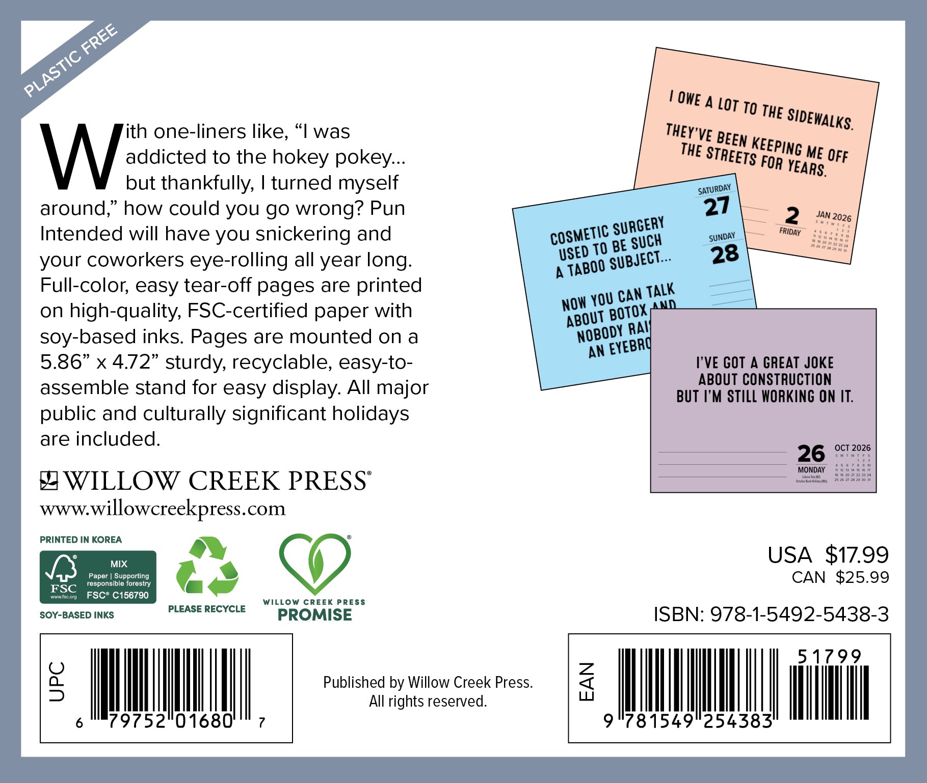 2026 Pun Intended - Boxed Page-A-Day