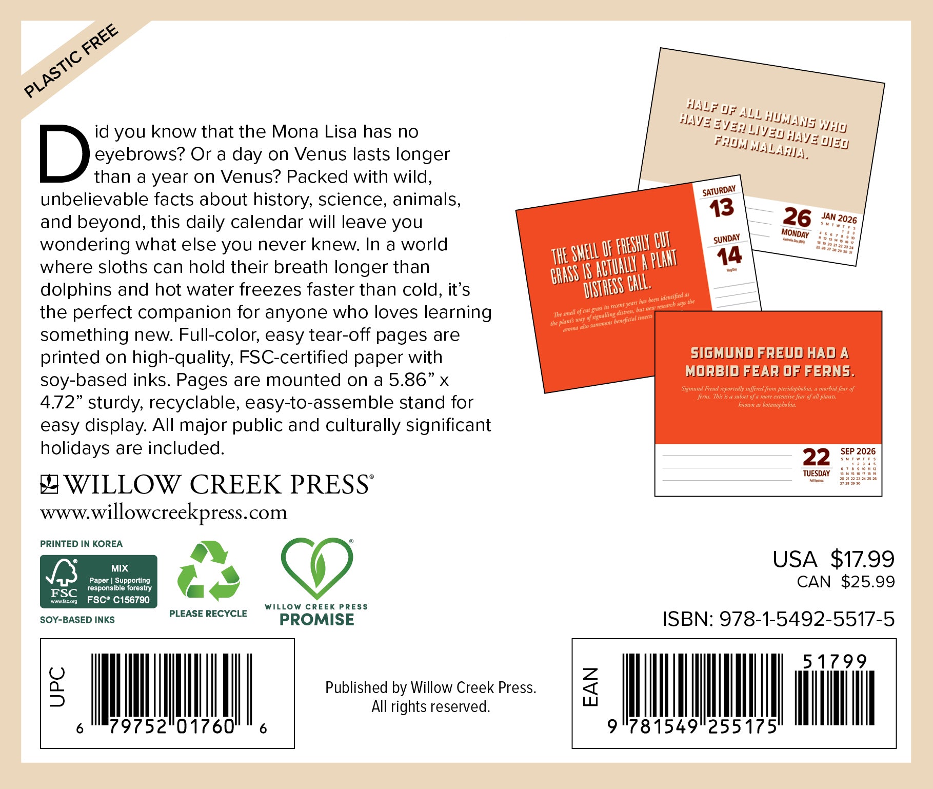 2026 Facts Crazier Than Fiction - Boxed Page-A-Day